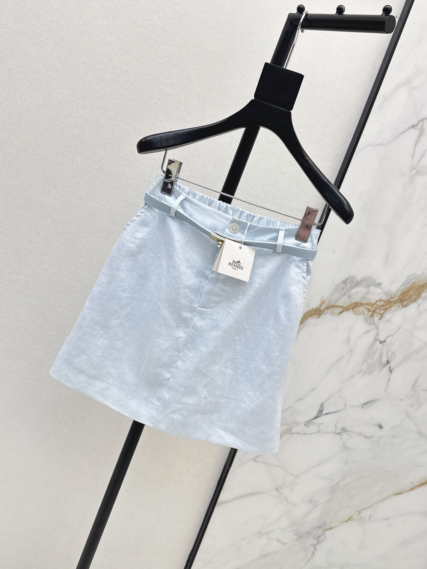 Her 26ss belted skirt