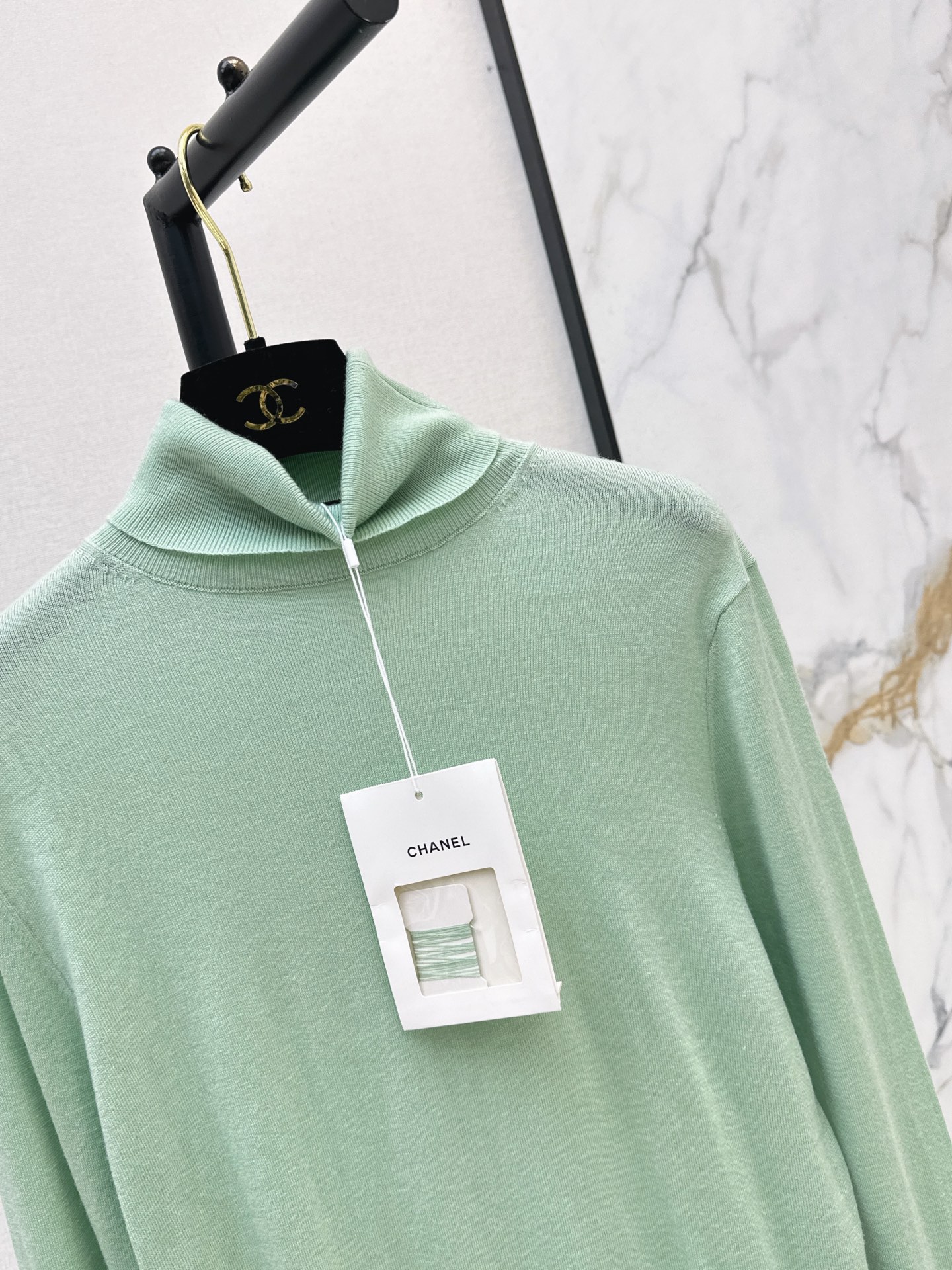 Chan 26ss high neck sweater