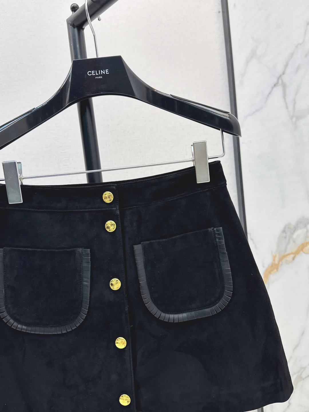 Celi 25fw suede skirt