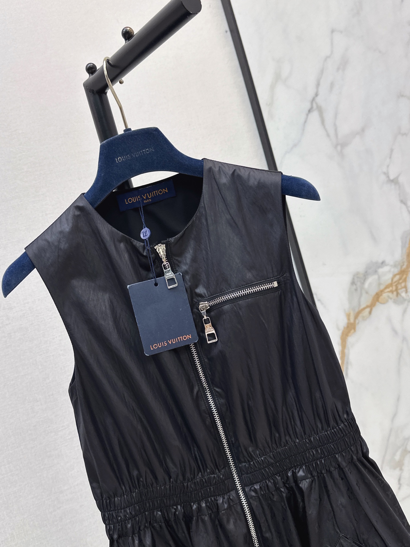 Loui 26ss sleeveless zipper dress