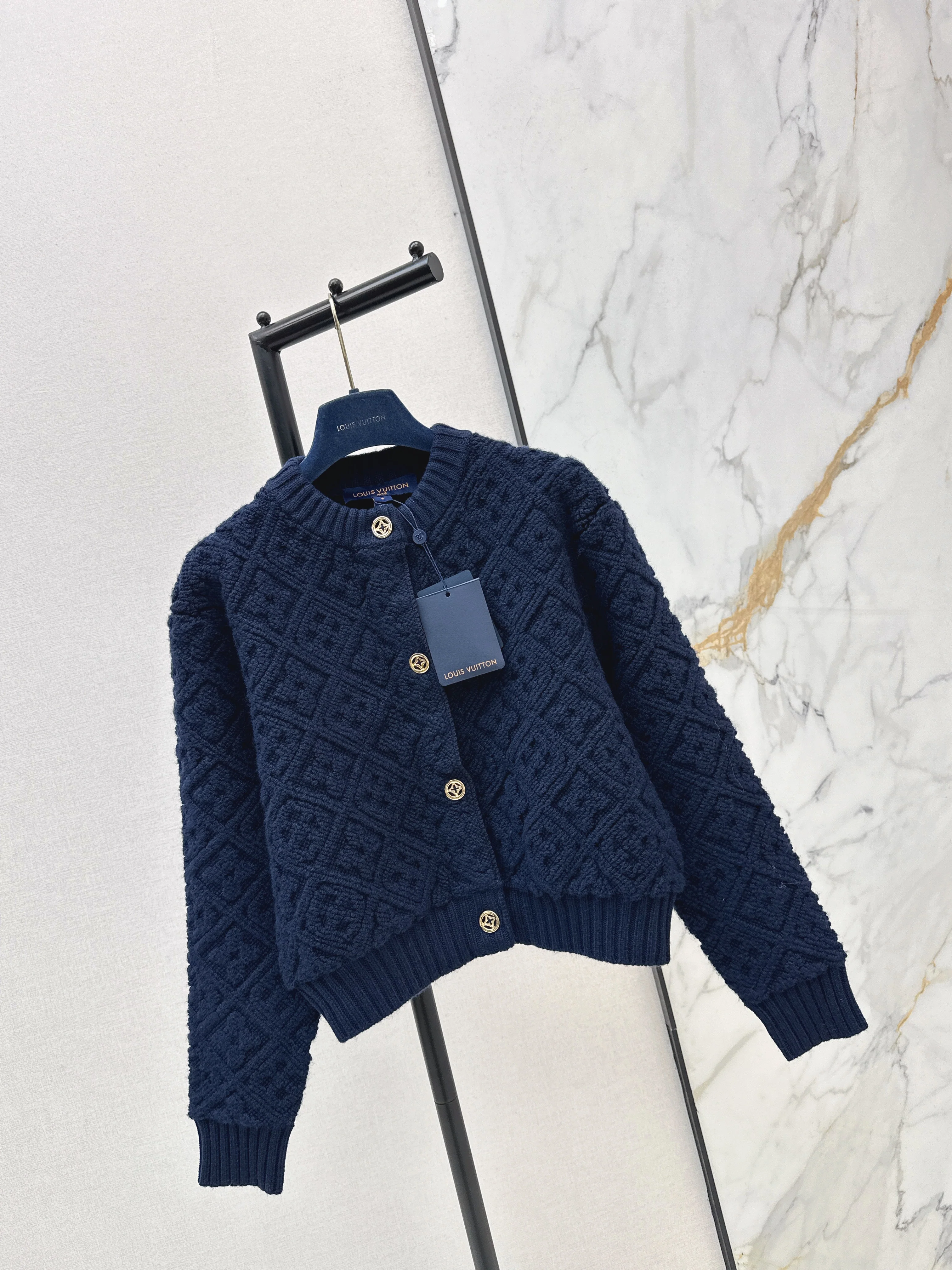 Louis 26ss jacquard cardigan