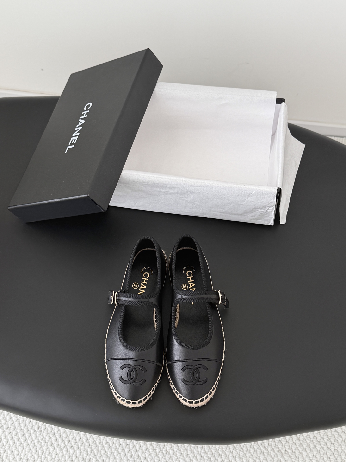 Chan 26ss mary jeans flats