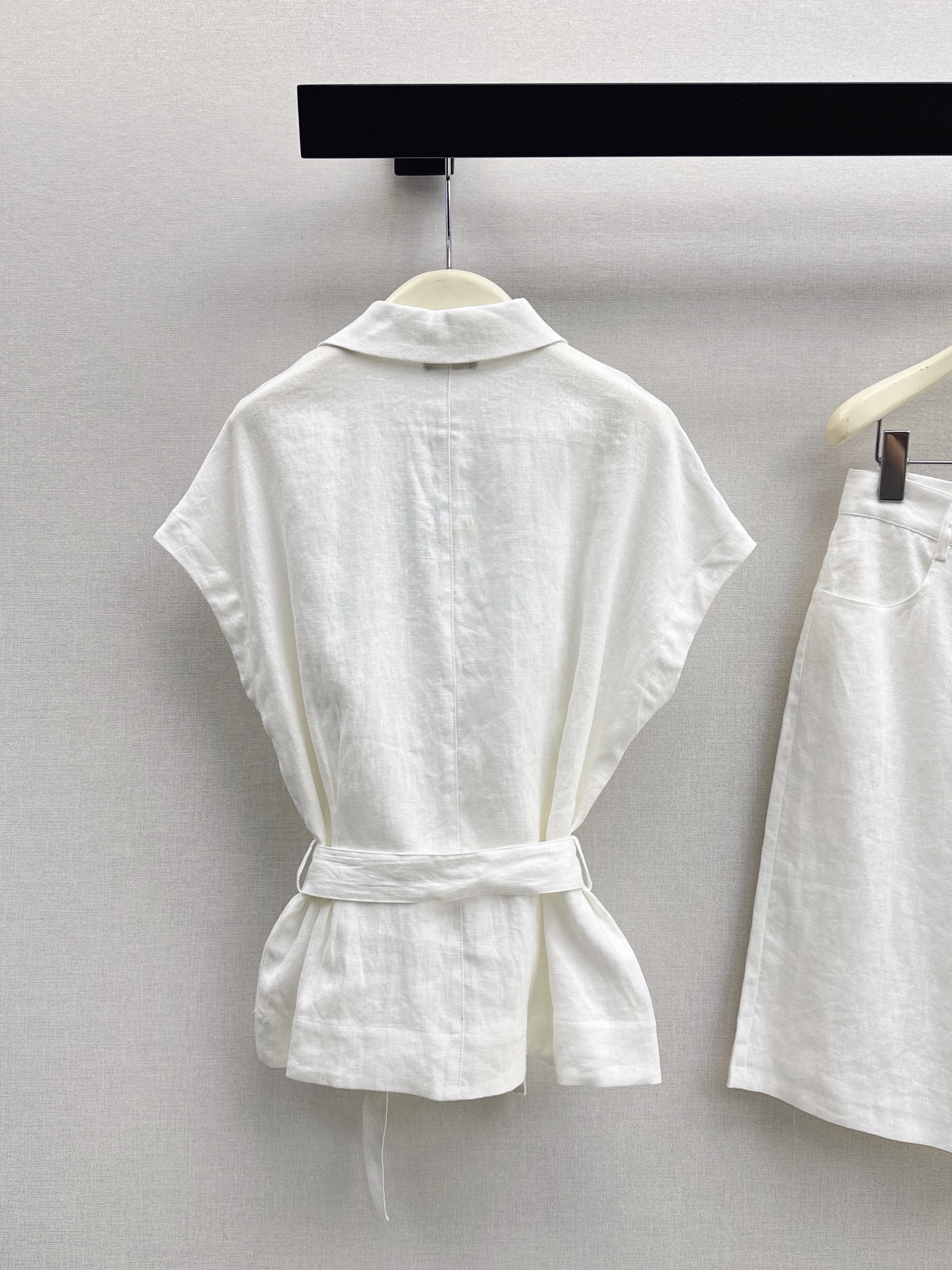 Ralp 26ss embroidery sleeveless shirt