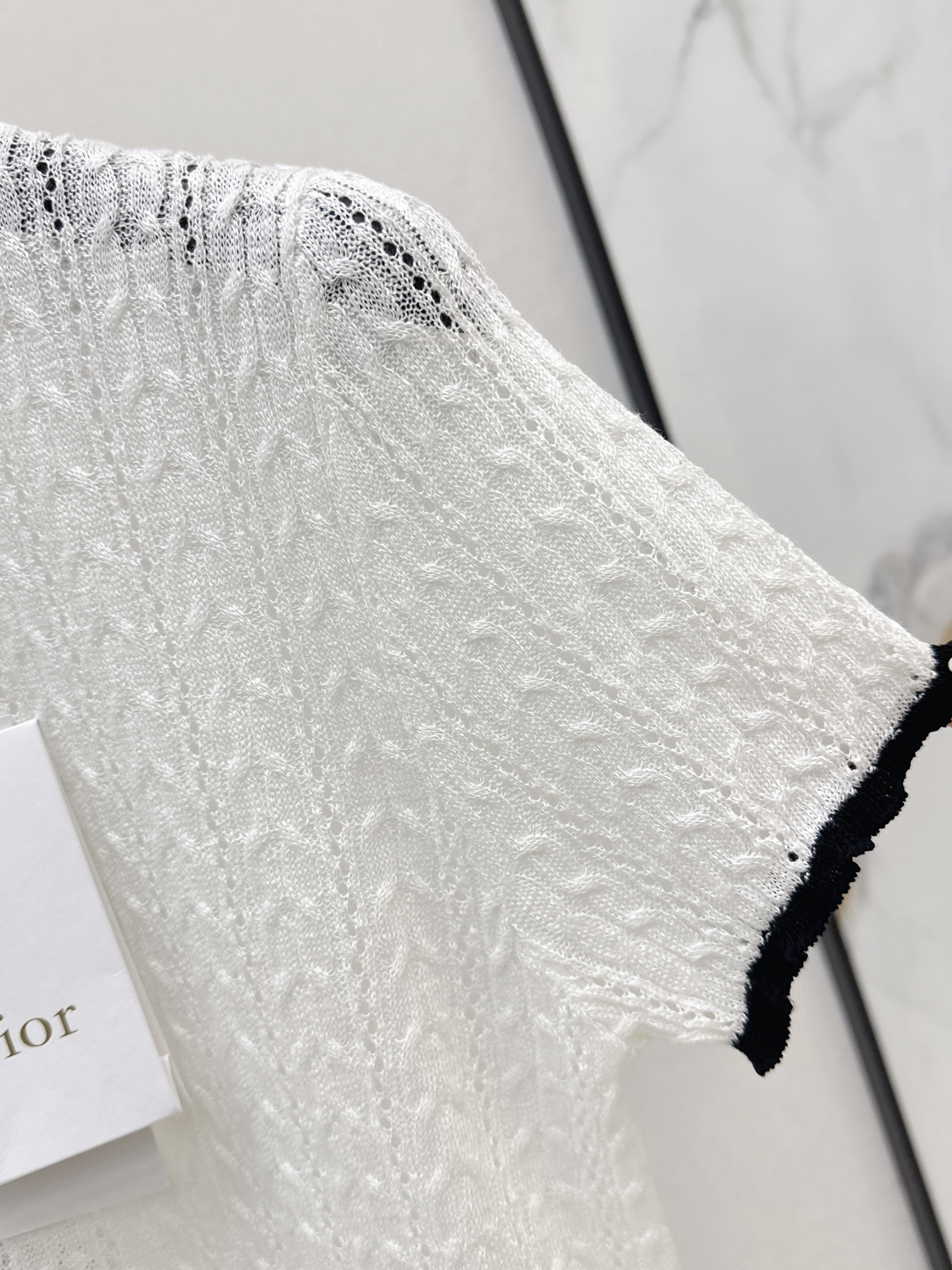 CD 26ss hollow knitwear