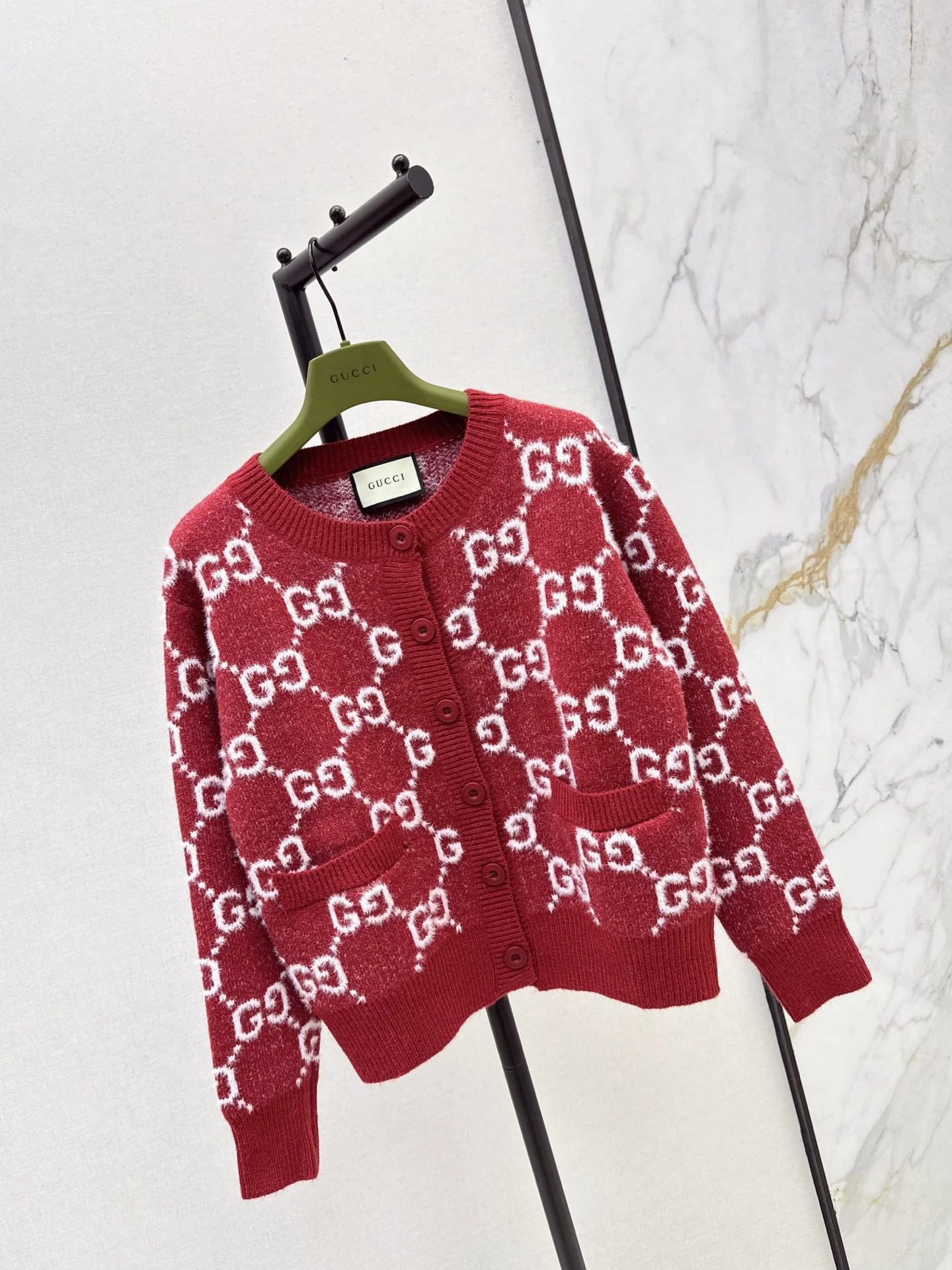 Gucc 25fw round neck jacket