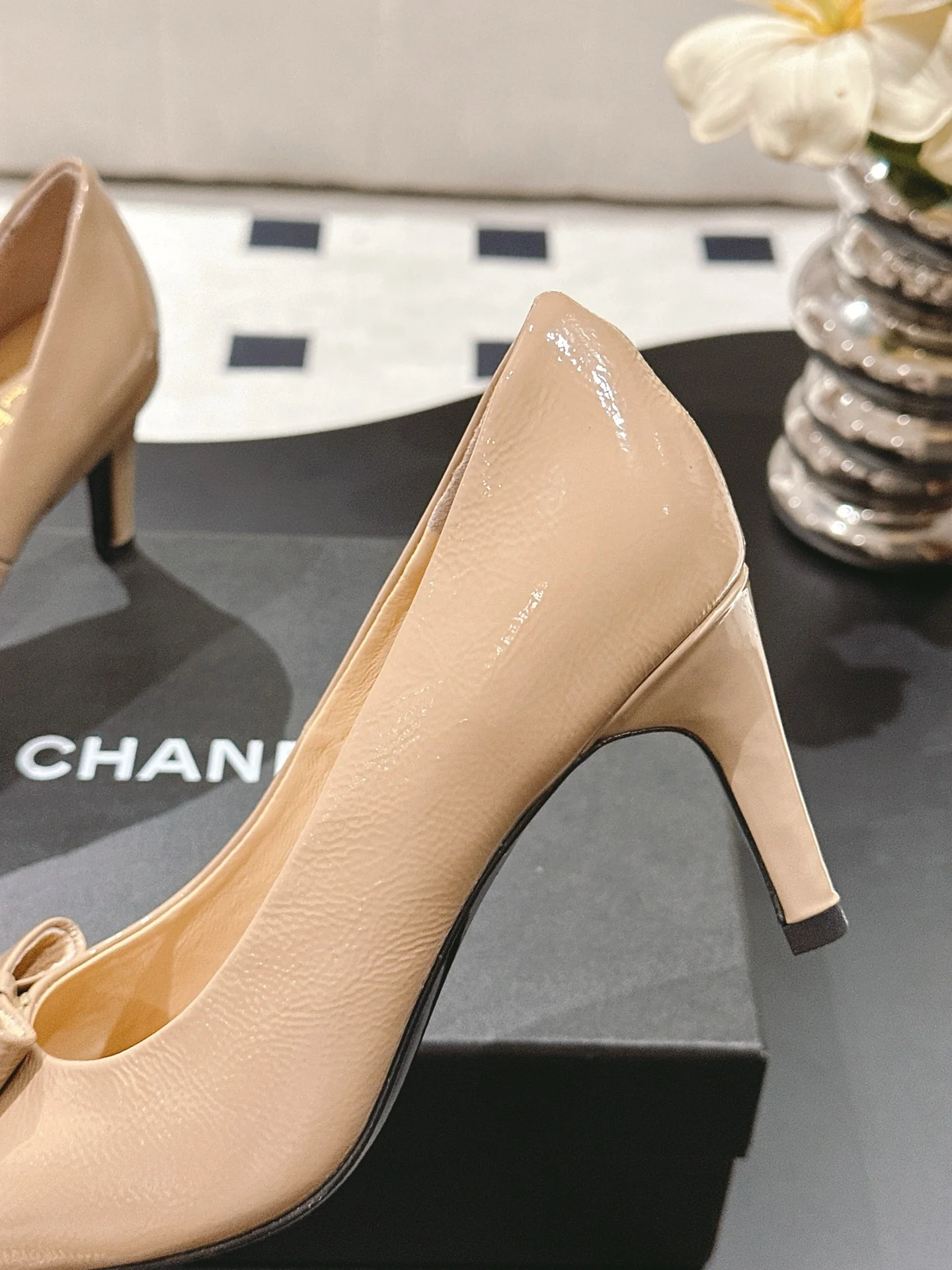 Chan 25fw pointed toe heeels