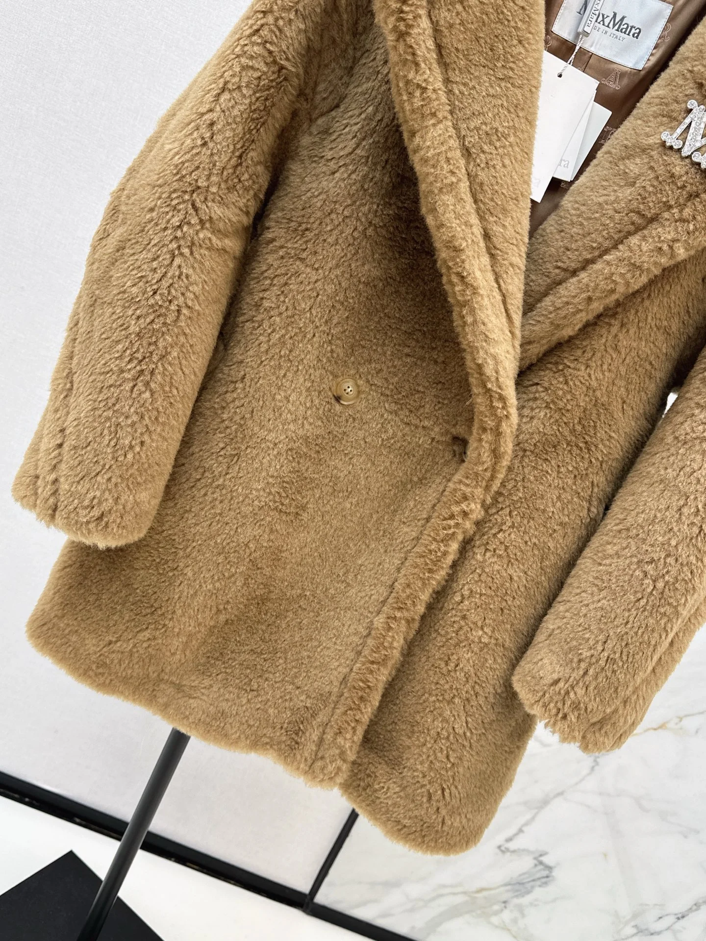 Max 26ss camel wool jacket