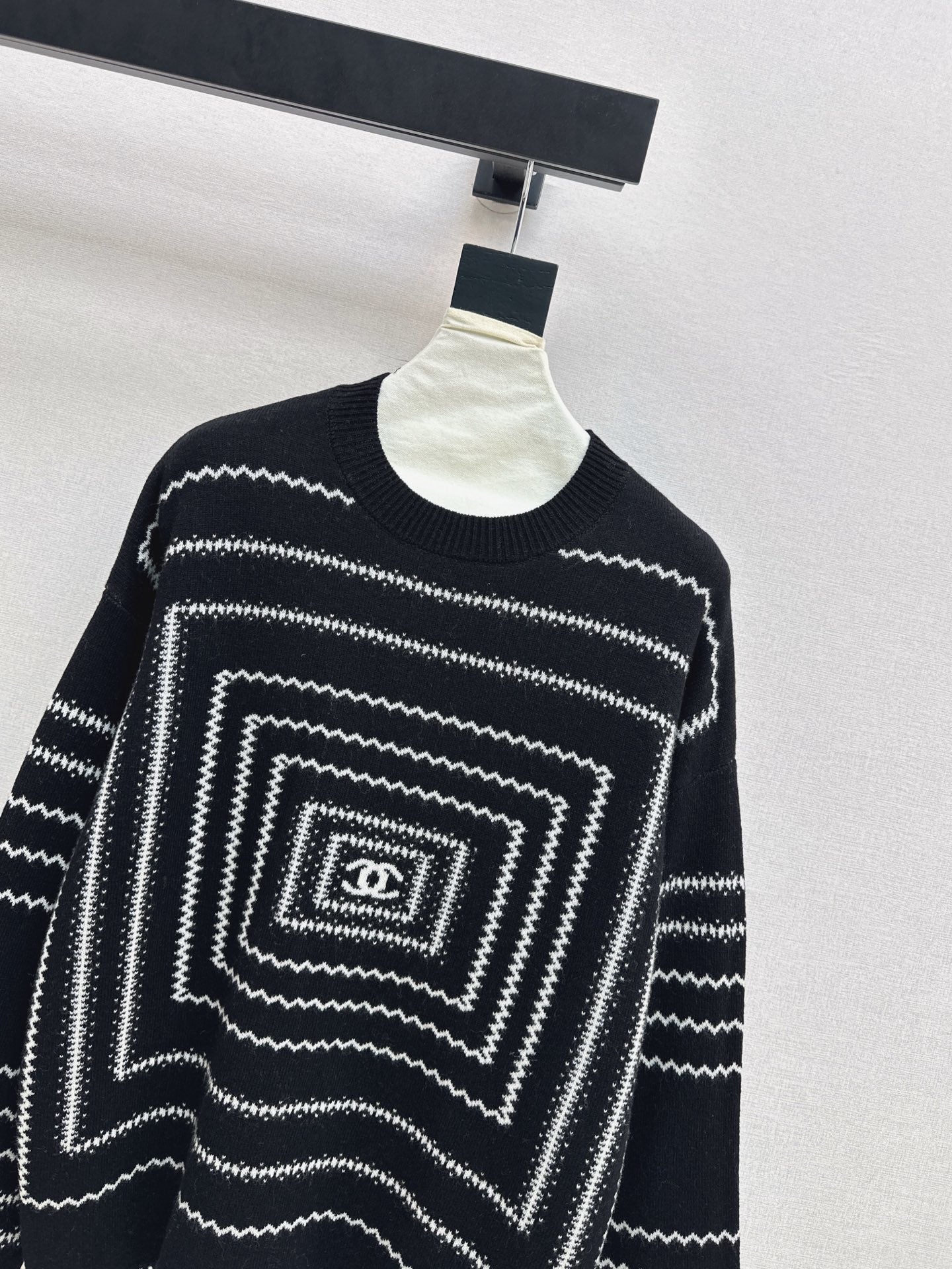 Chan 26ss jacquard sweater
