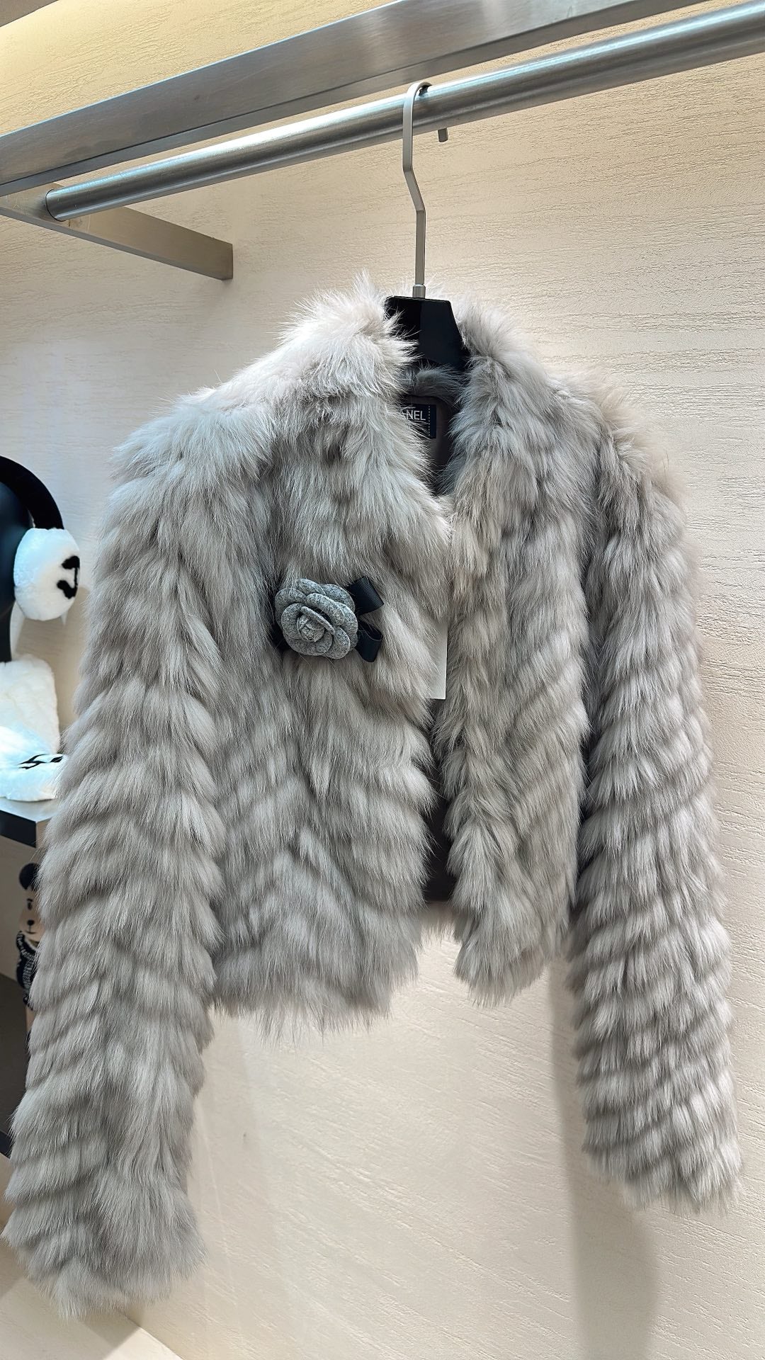 Chan 26ss fur jacket