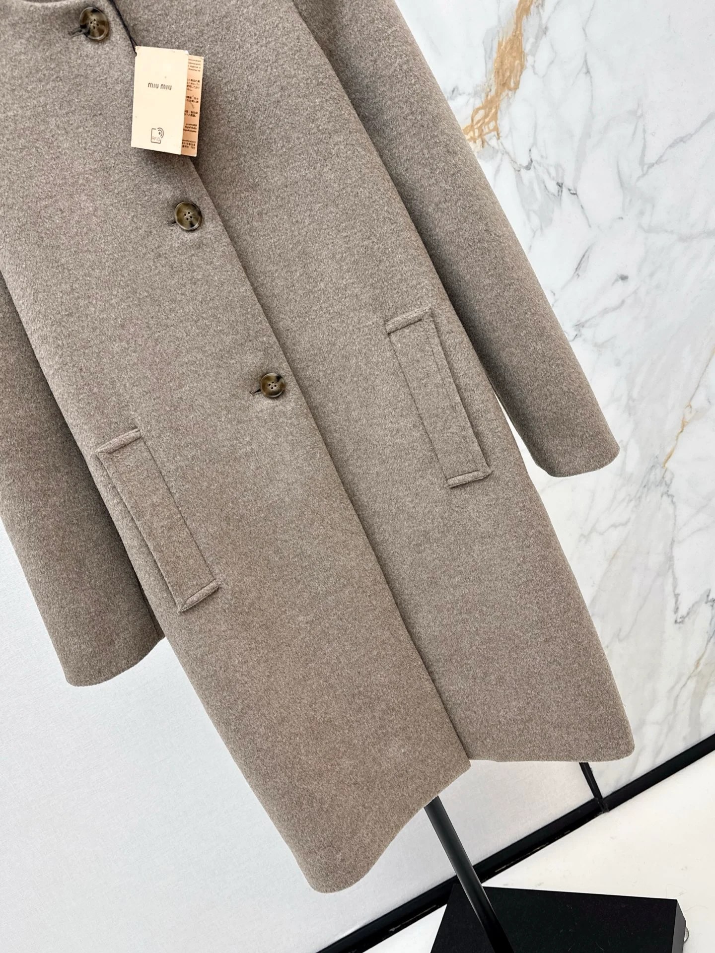 Miu 26ss woolen overcoats
