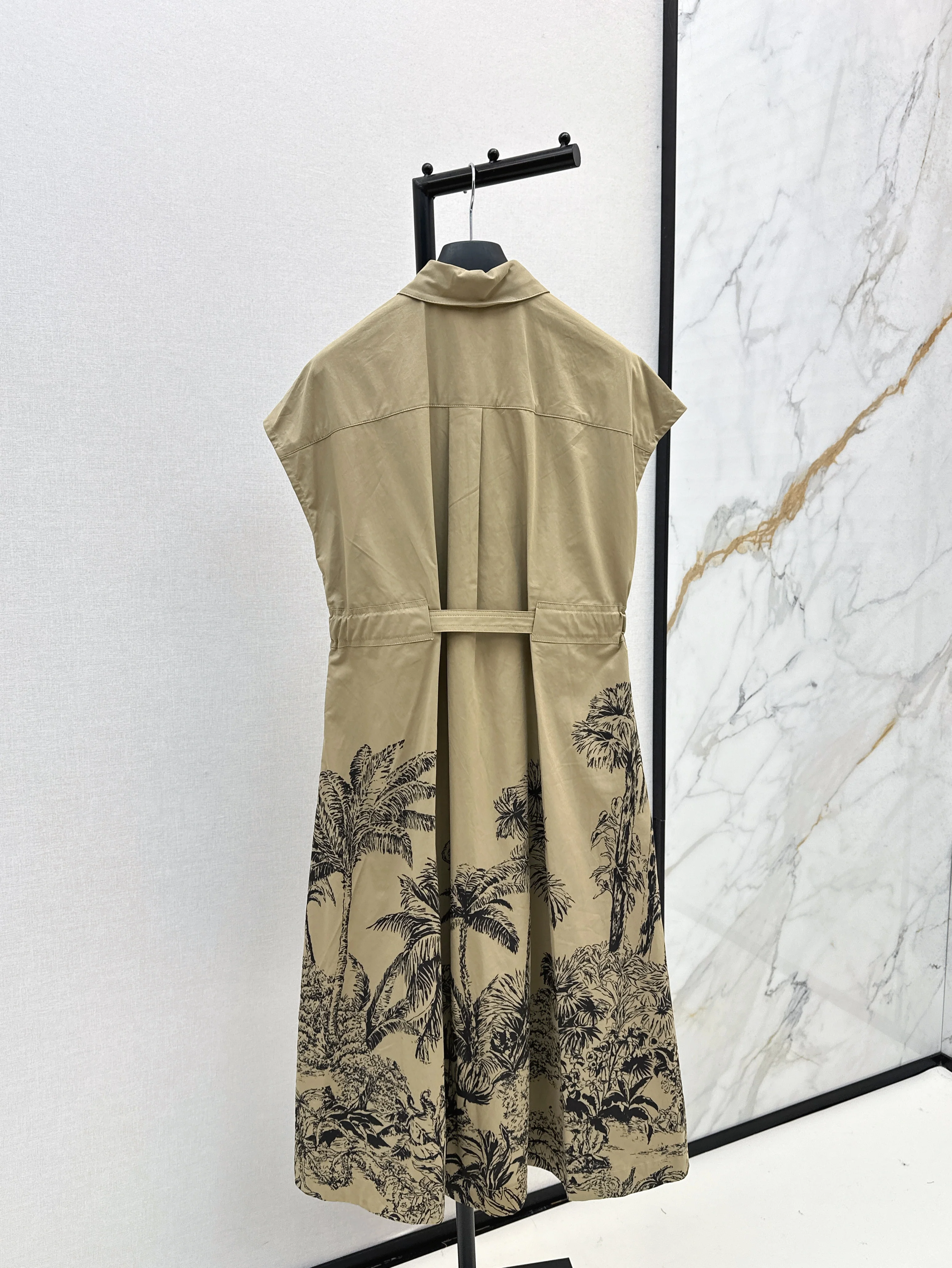 CD 26ss print shirt dress