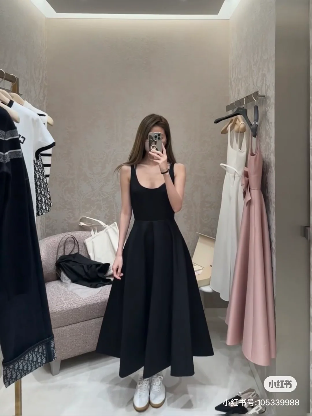 CD 26ss classic sleeveless belted dress