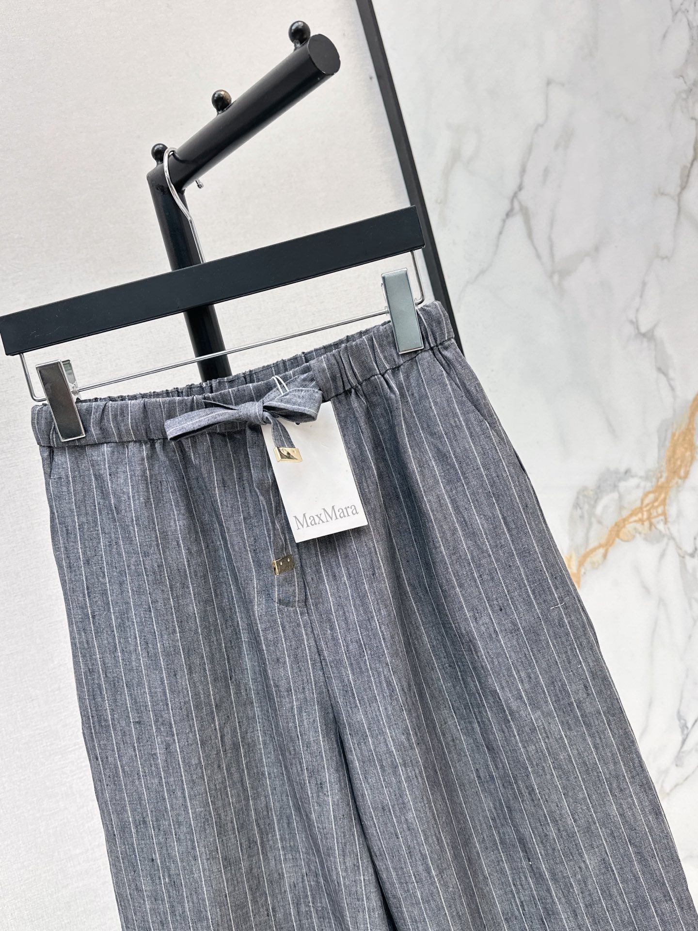 Max 26ss stripe suit pants
