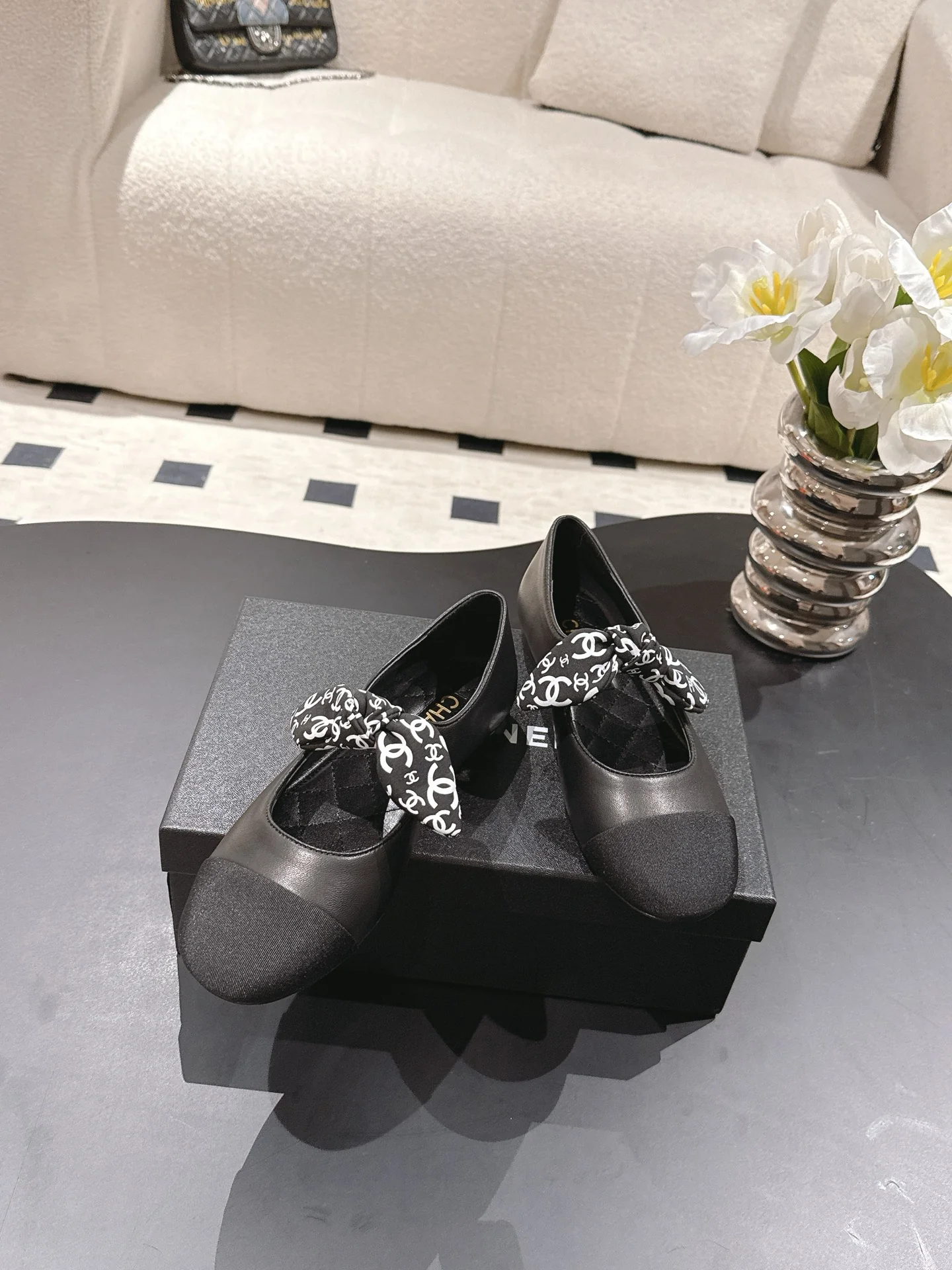 Chan 25fw mary jane flats
