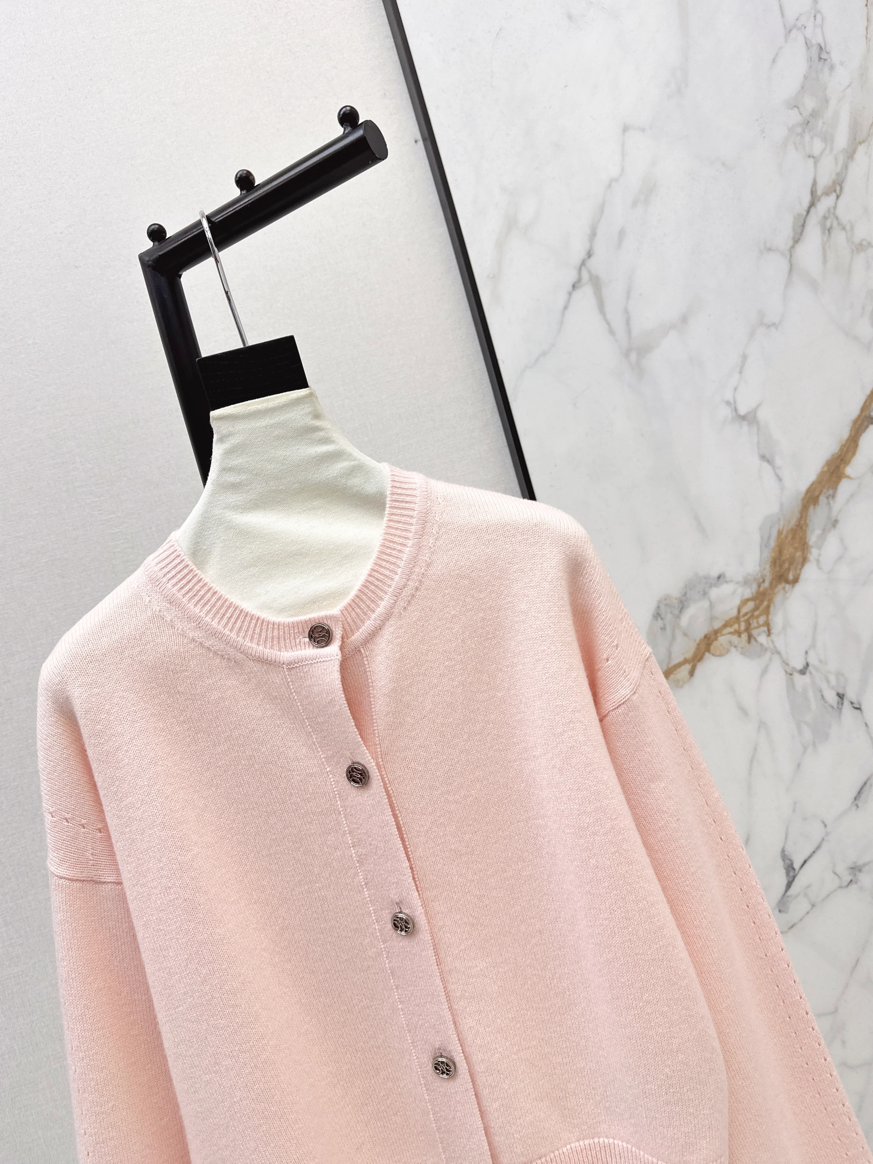 Herm 26ss knit cardigan jacket