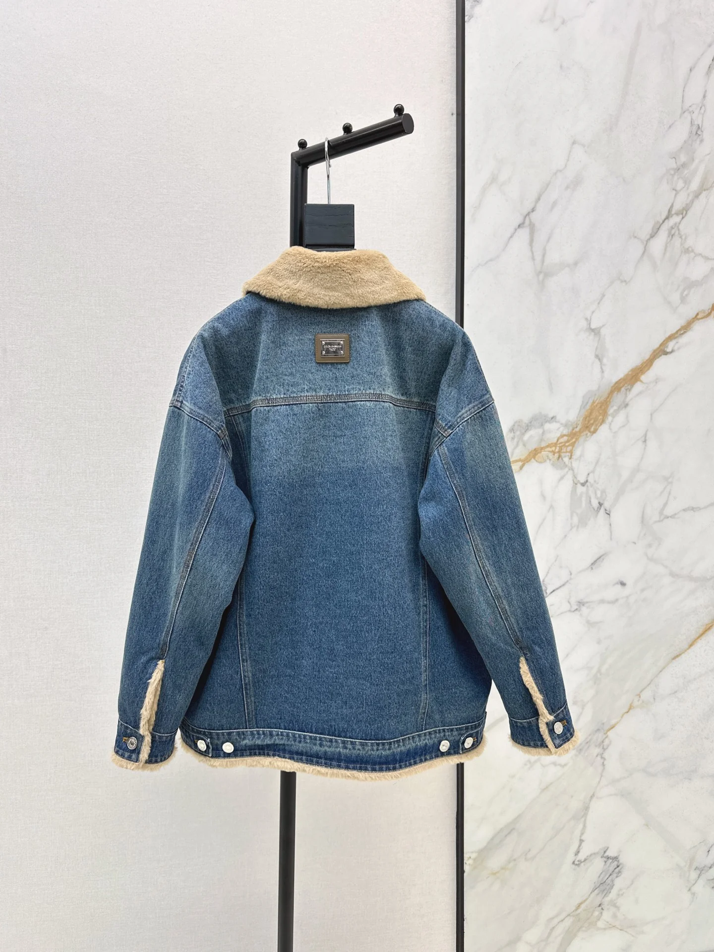 Ralp 25fw denim padded jacket