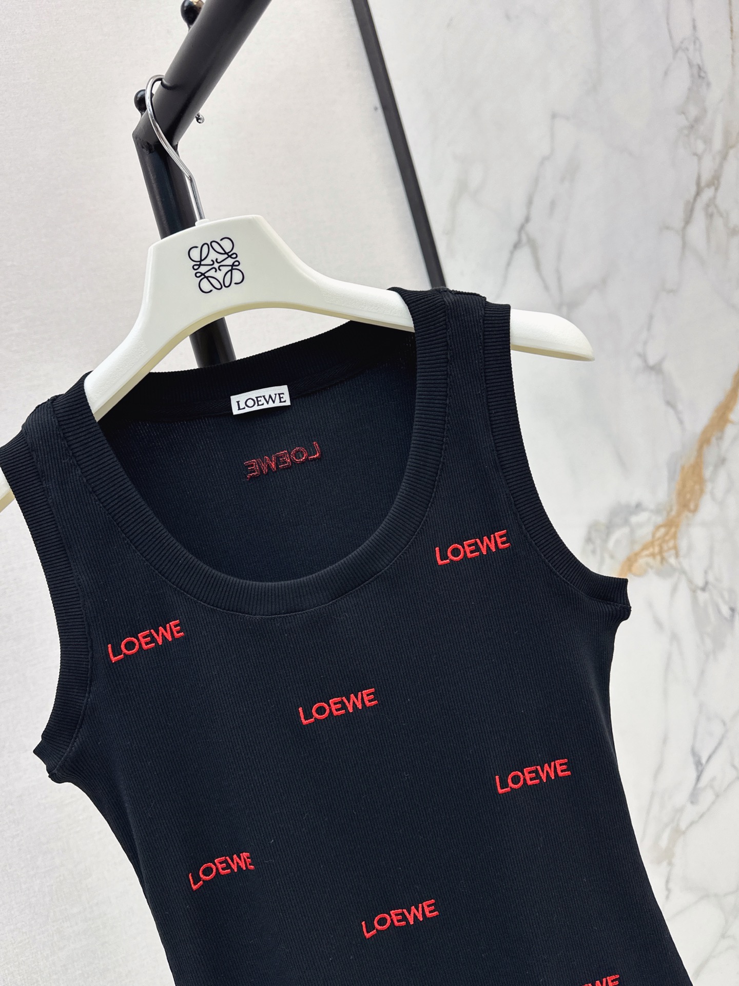 Loe 26ss embroidery vest