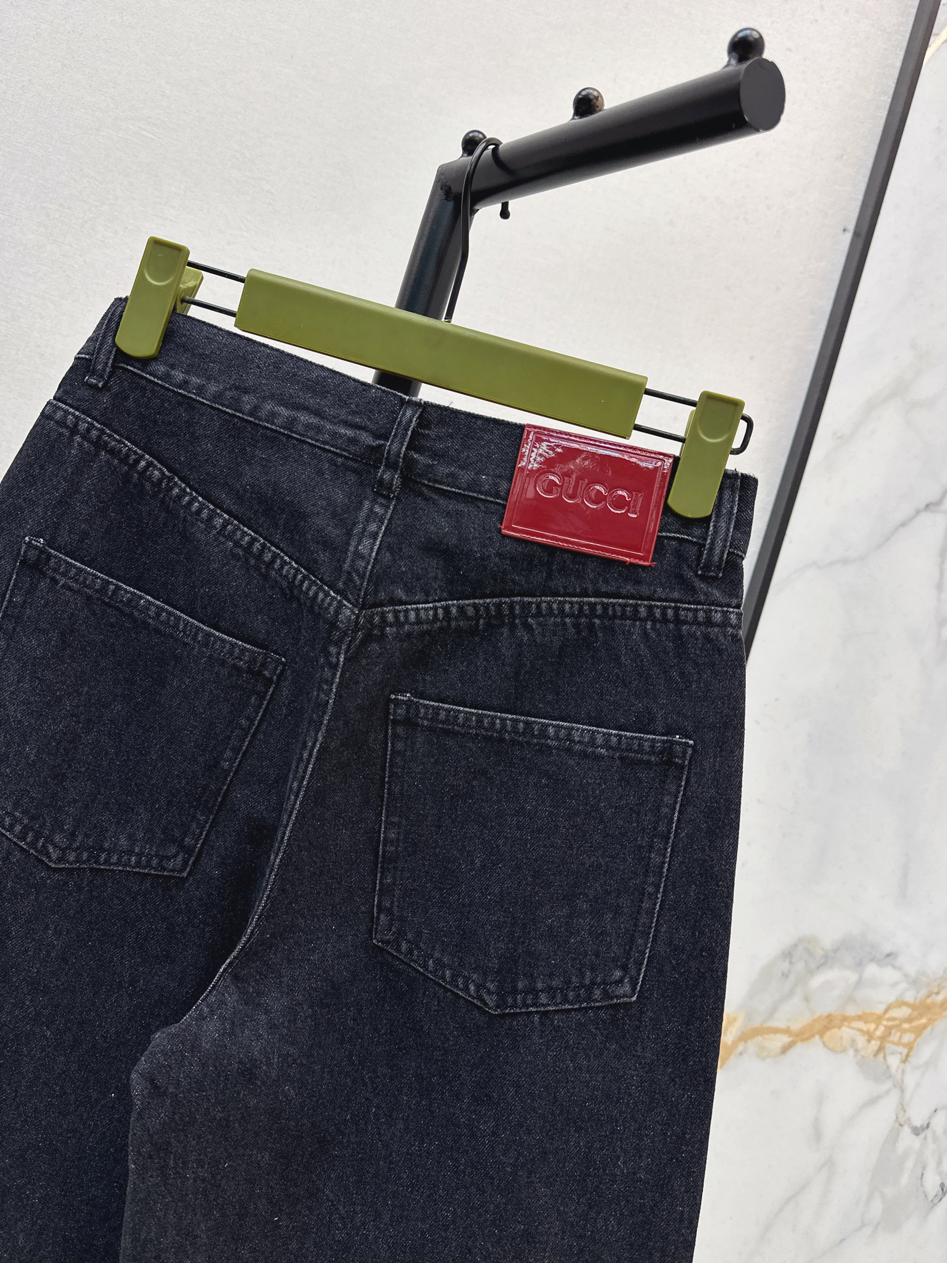 Guc 26ss wide-leg jeans