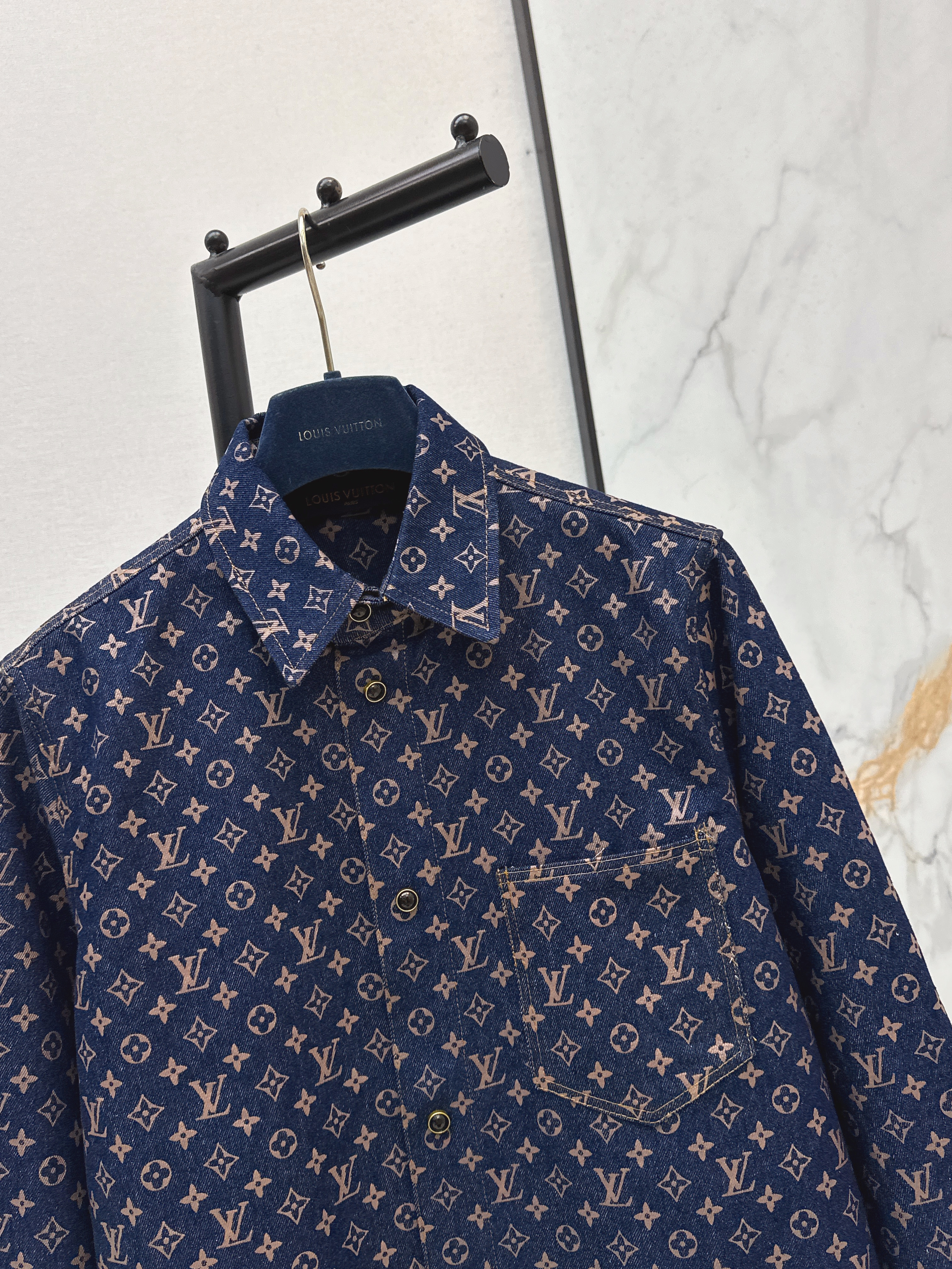 Loui 26ss denim shirt