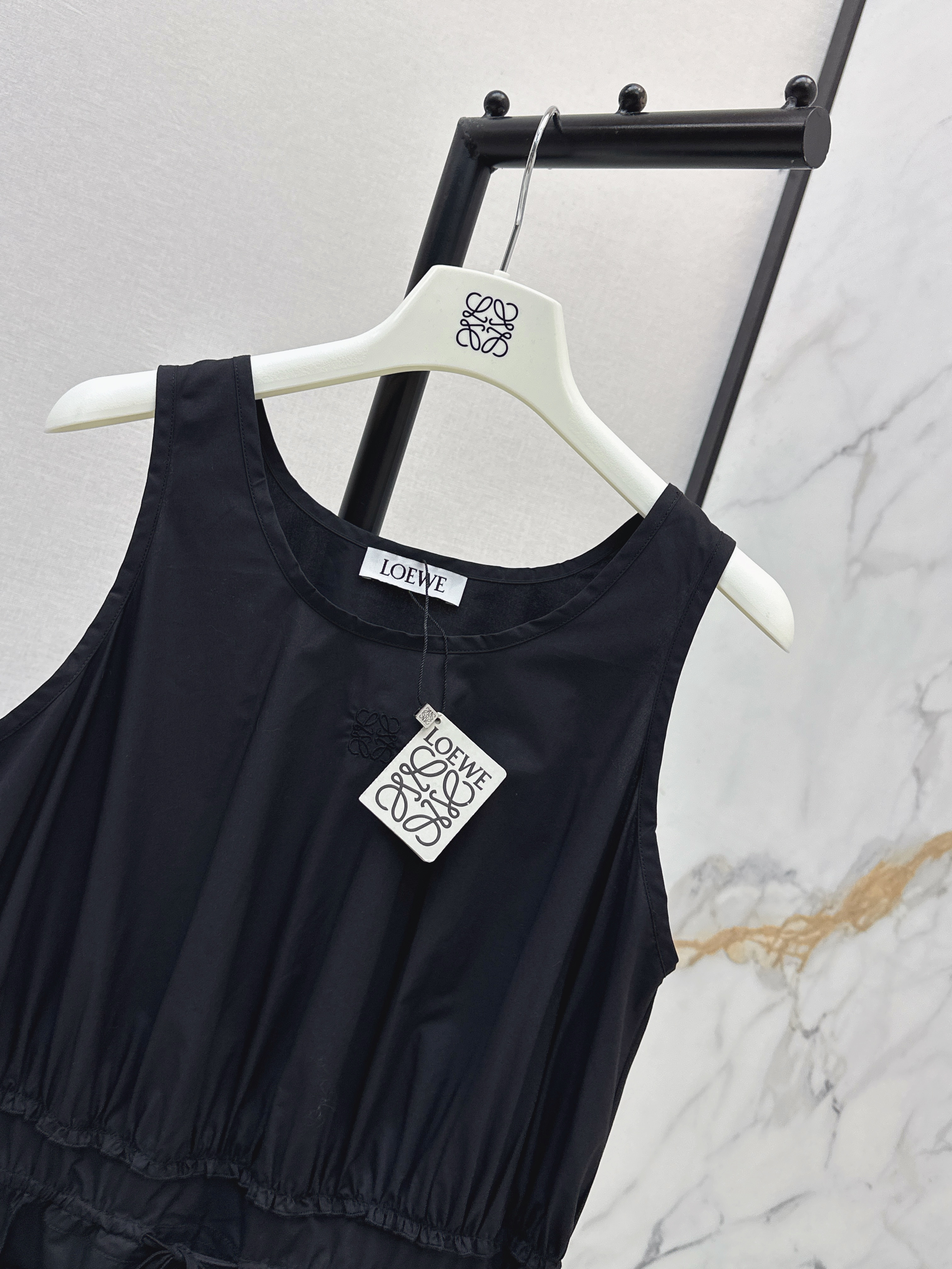 Loe 26ss drawstring dress
