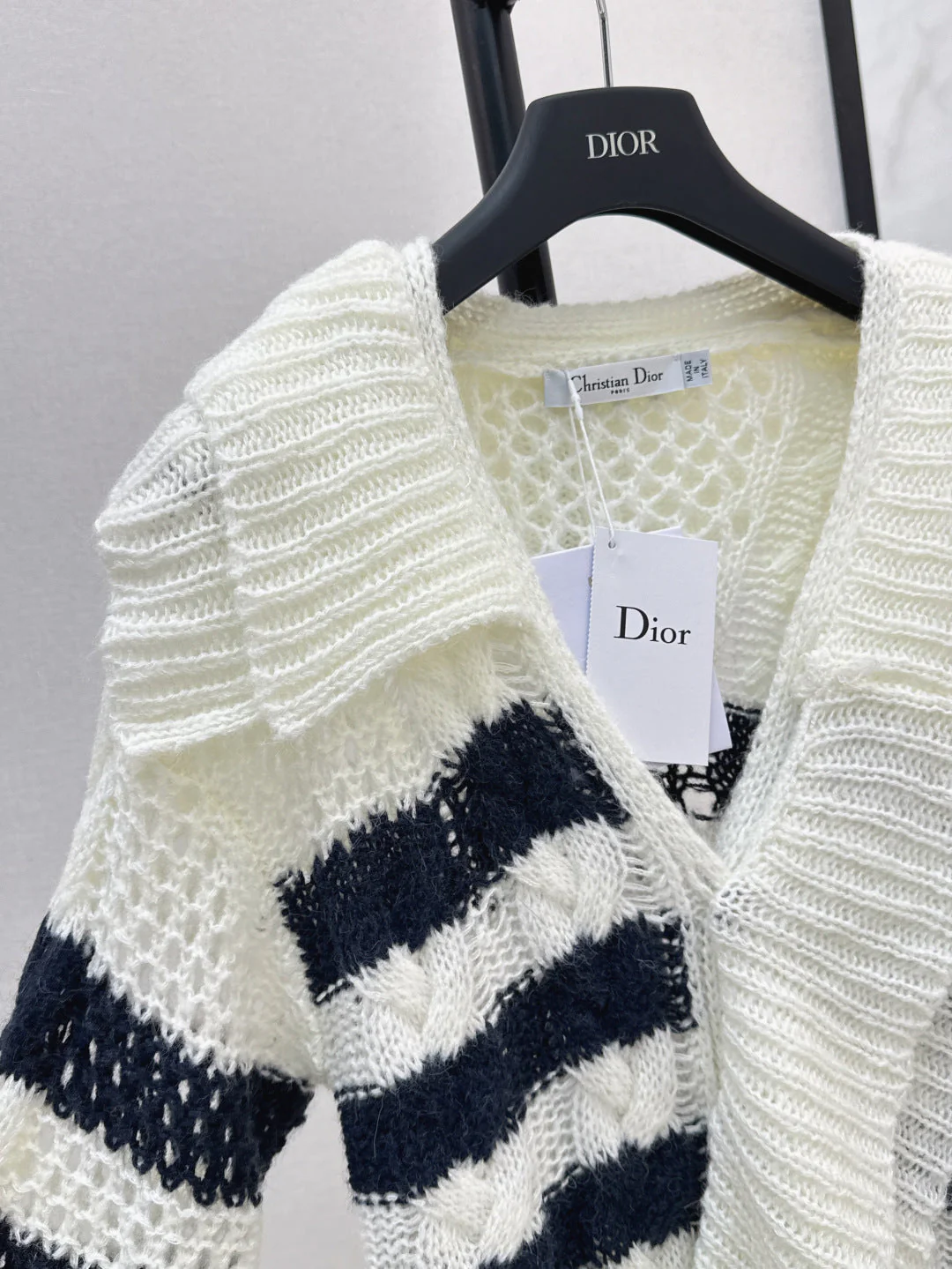 CD 25fw knitted sweater