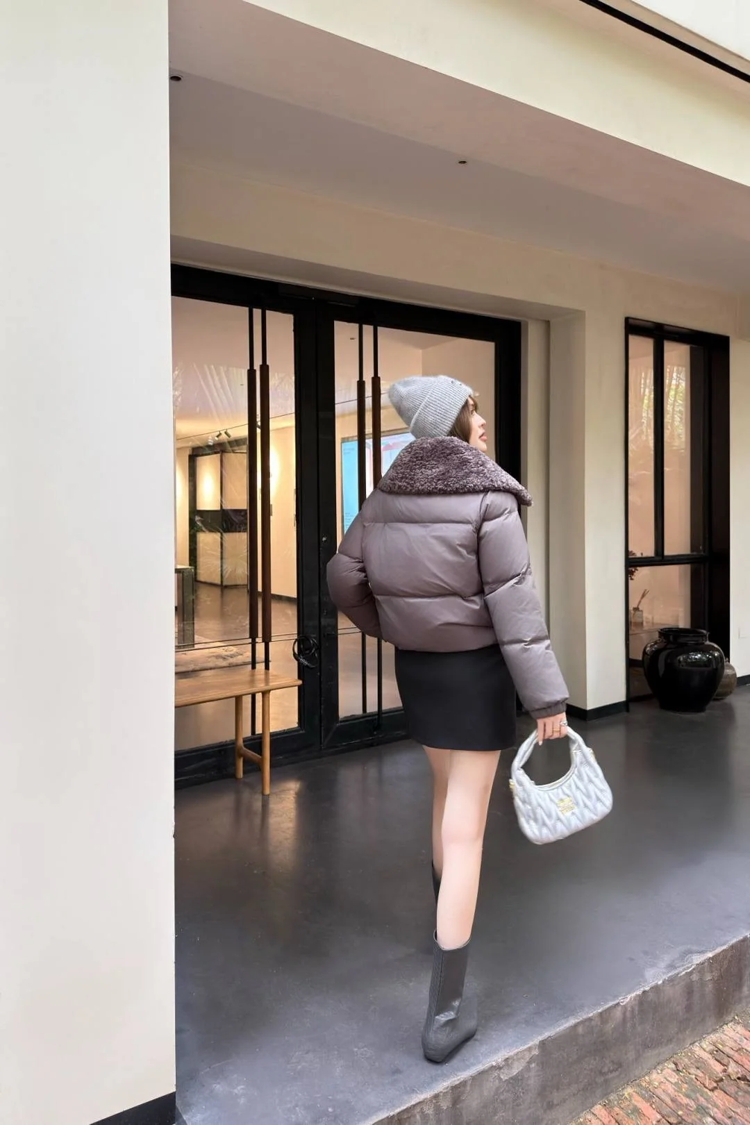 Miu 25fw down jacket