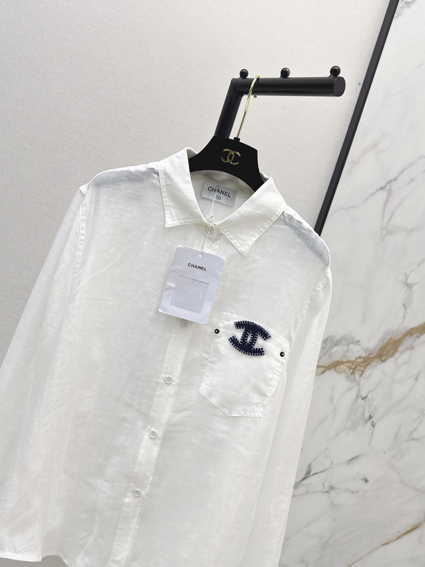 Chan 26ss embroidery shirt