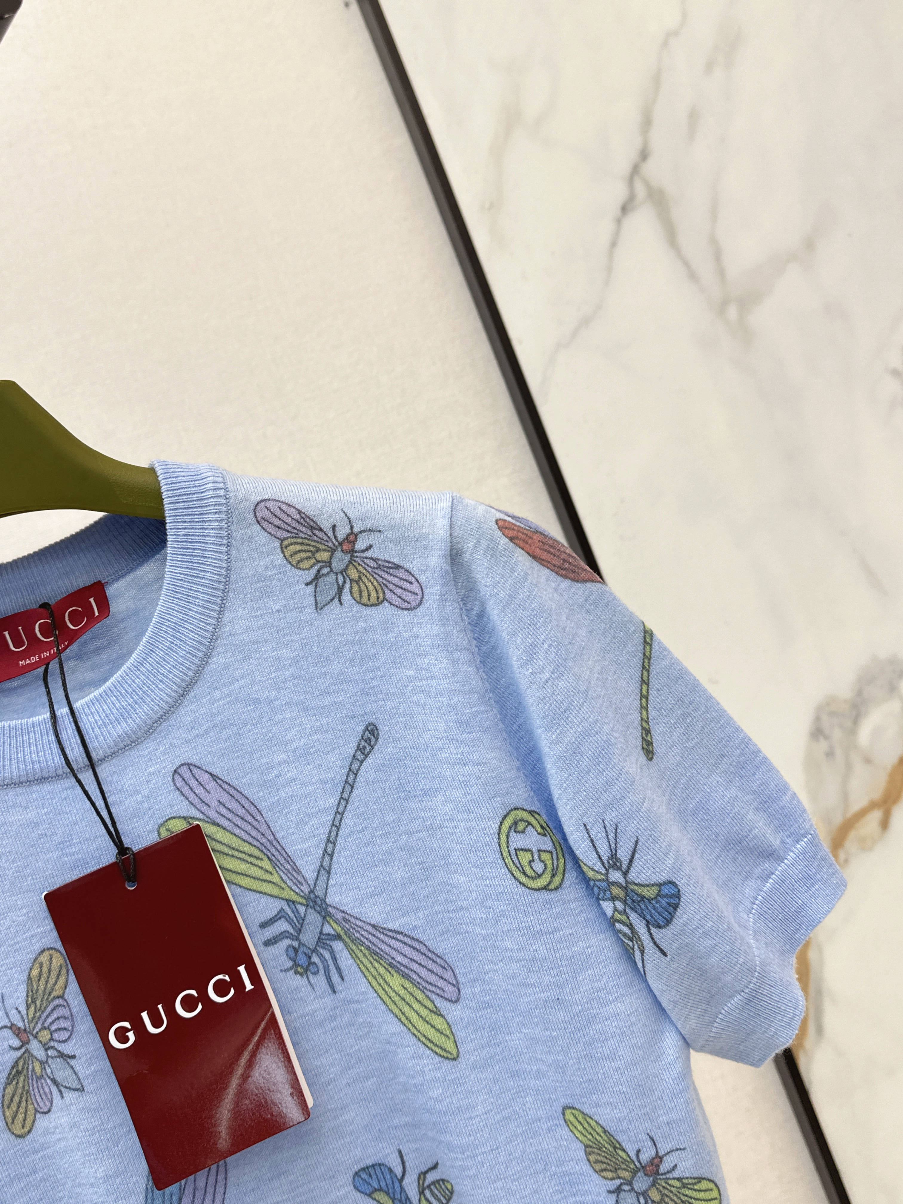Guc 26ss embroidery sweater