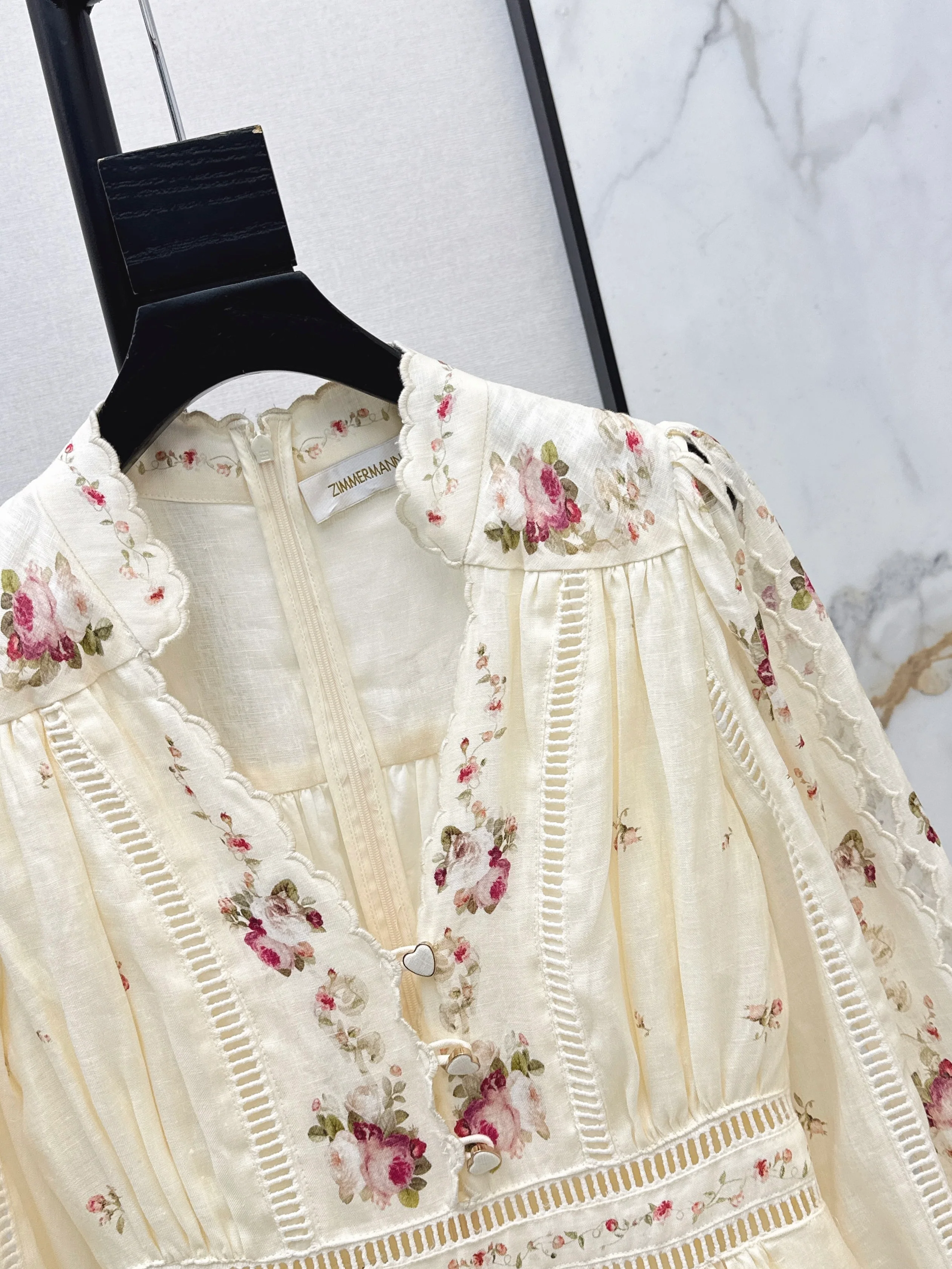 Zimm 26ss print dress