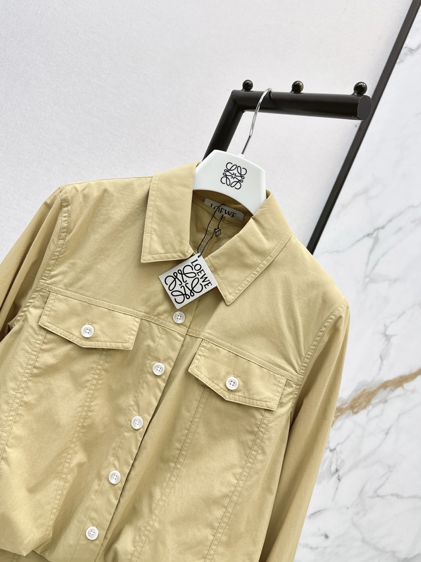 Loe 26ss 2in1 shirt dress