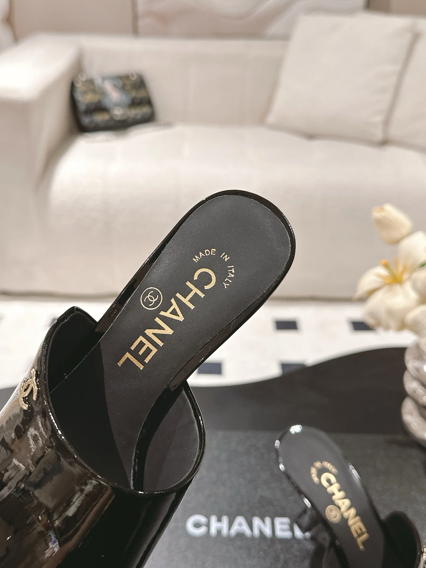 Chan 25fw heels sandals