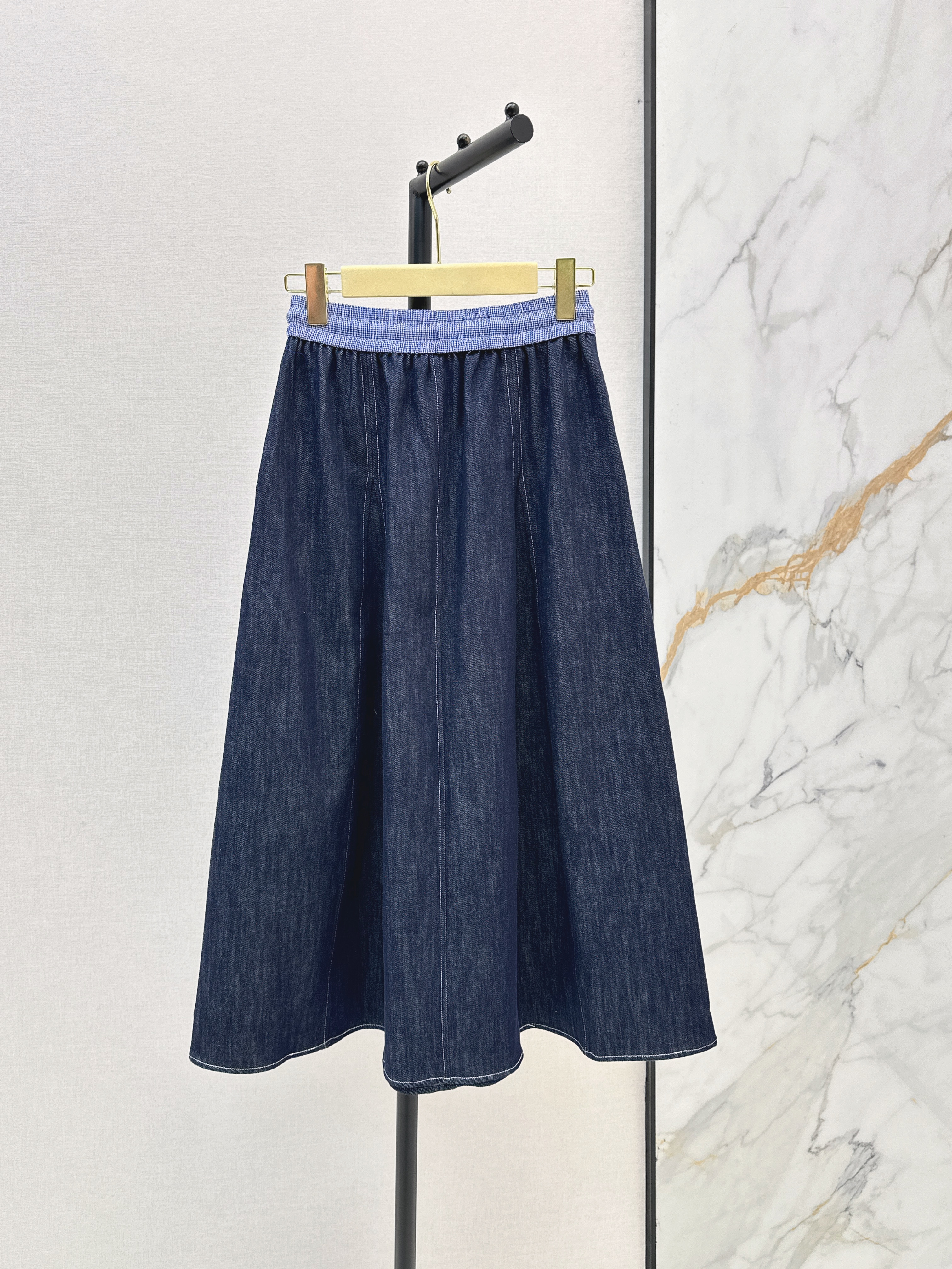 Miu 26ss denim skirt