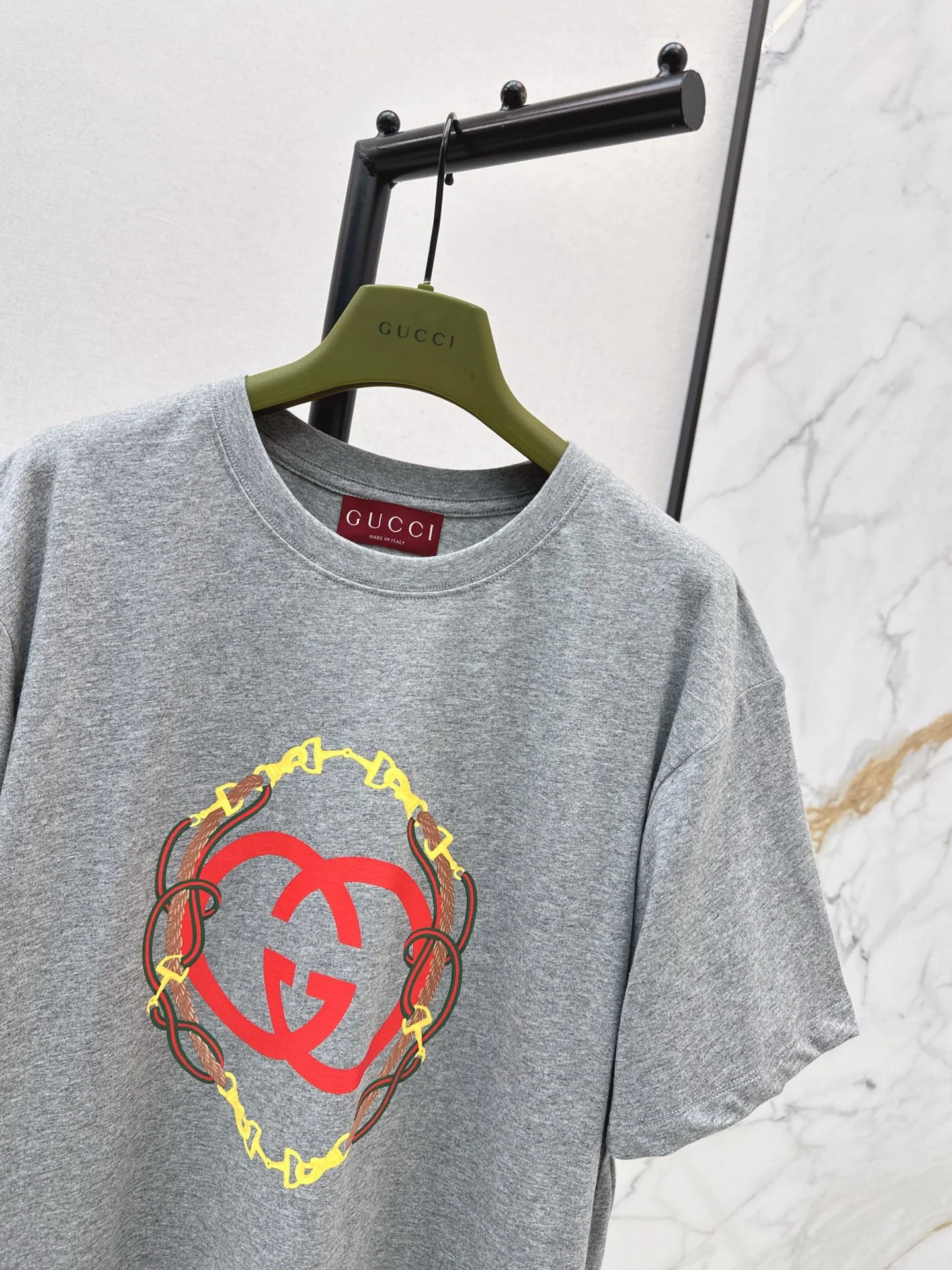 Gucc 26ss print t-shirts