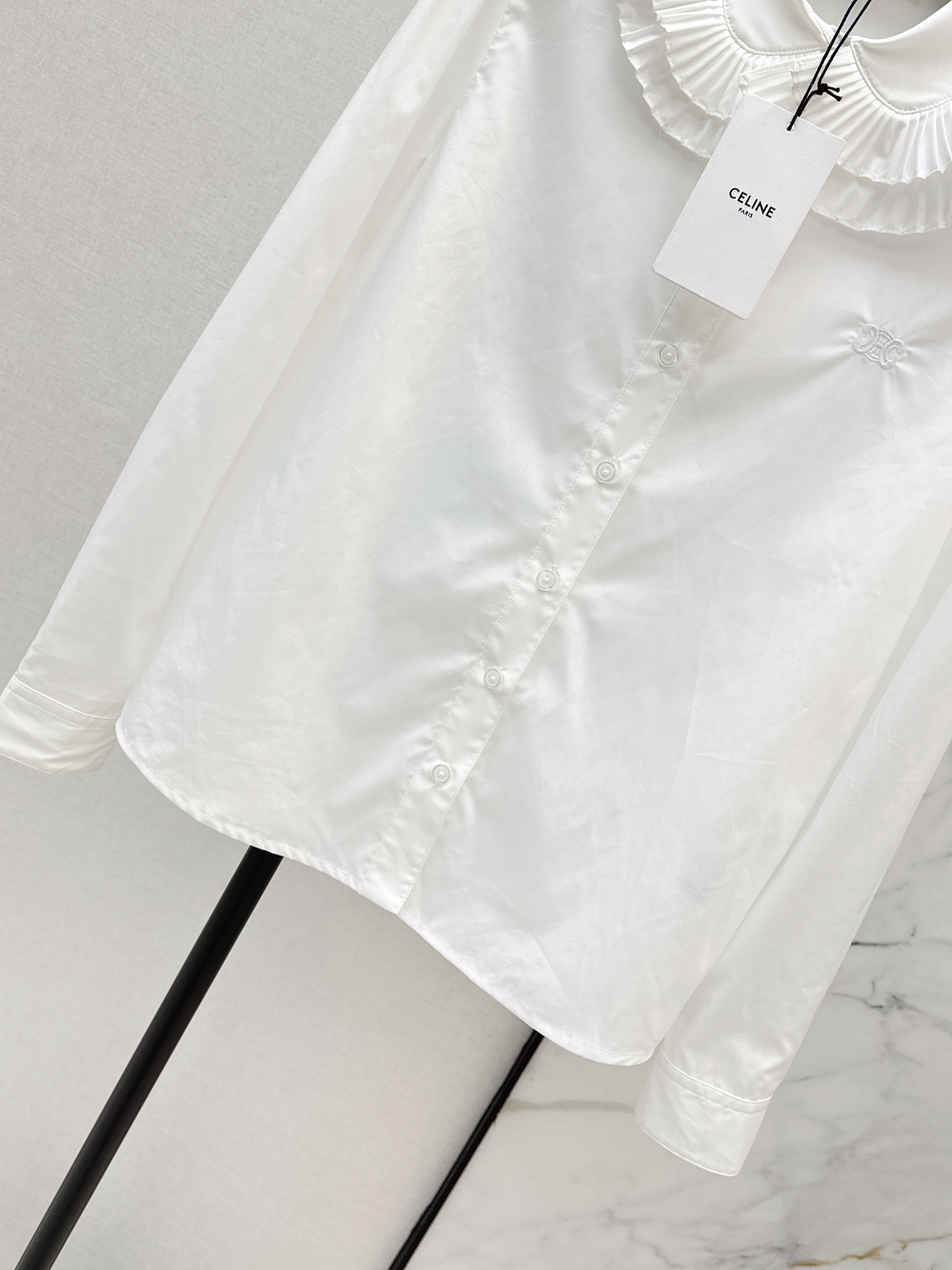 Celi 26ss ruffle shirt