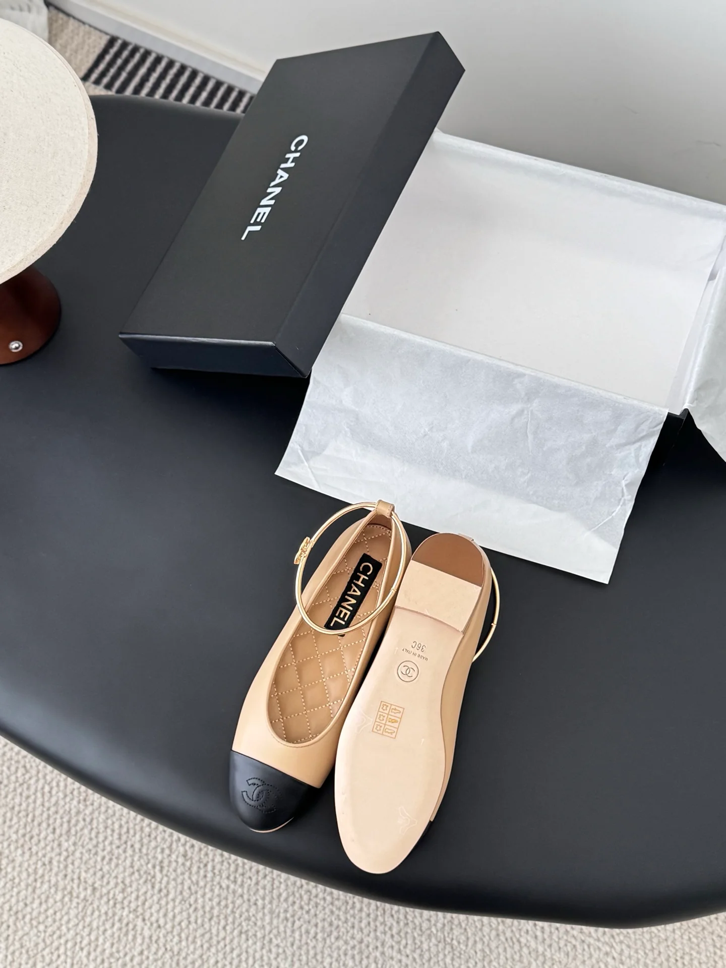 Chan 25fw mary jane flats