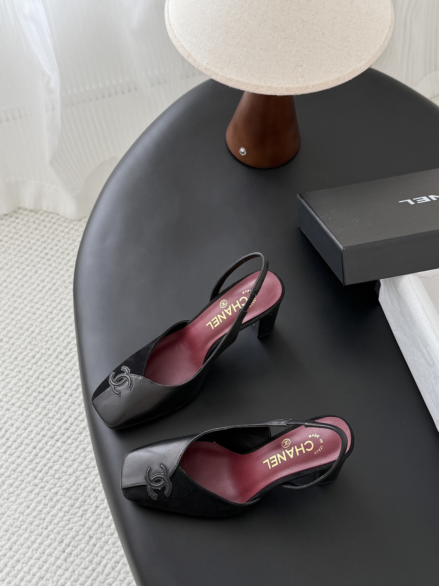 Chan 26ss slingback heel