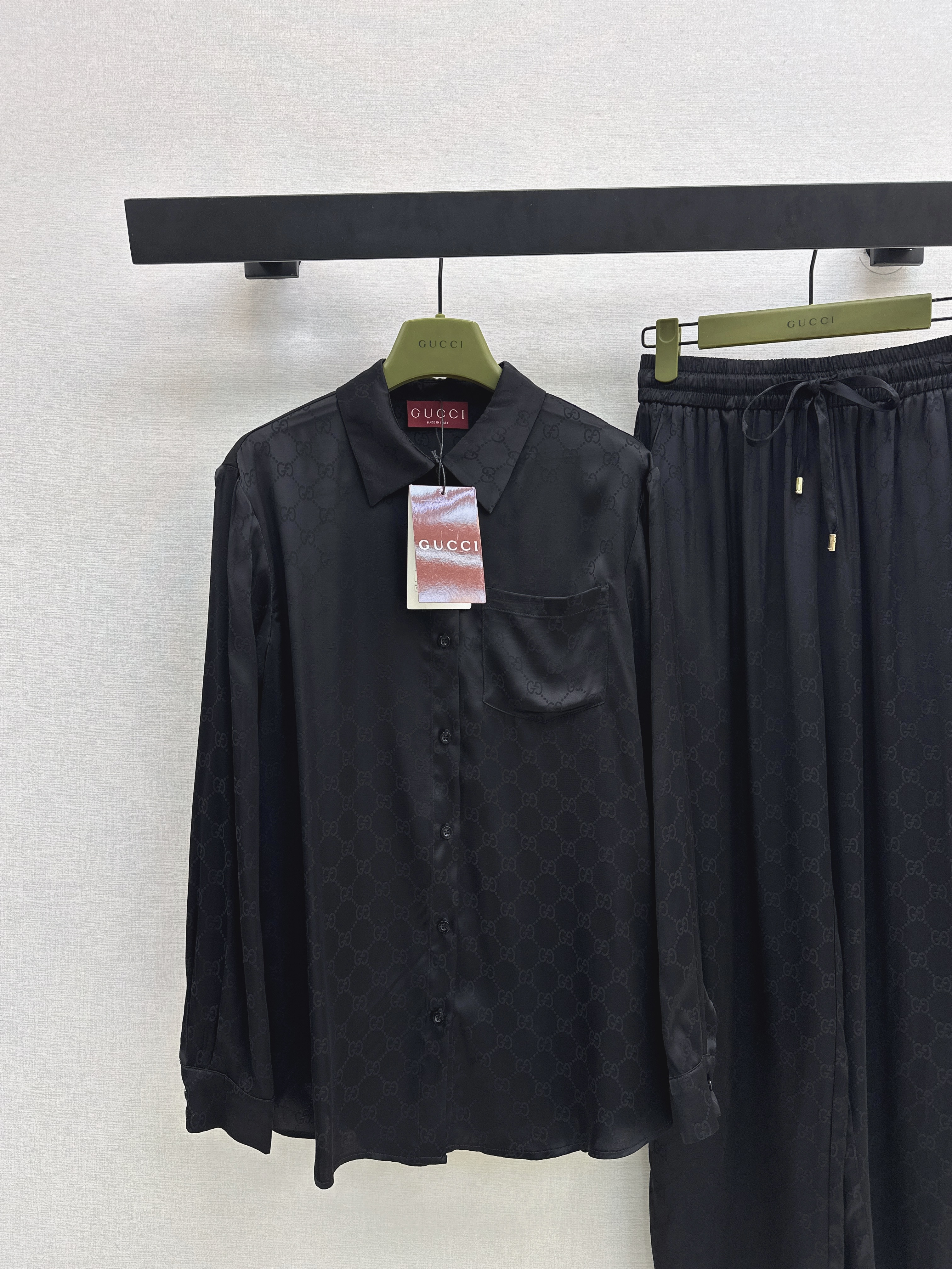 Guc 26ss jacquard casual outfit sets