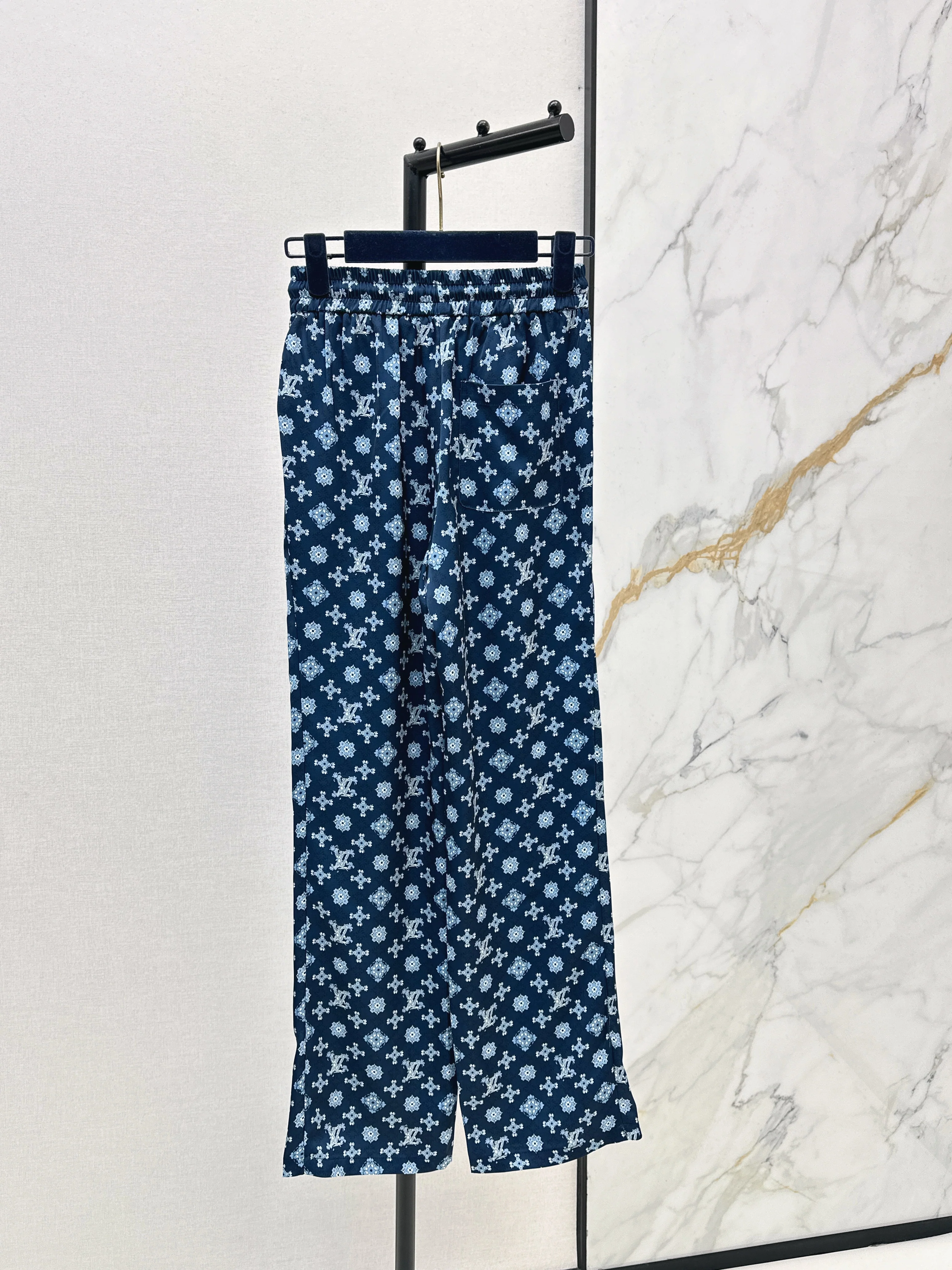 Louis 26ss print pants