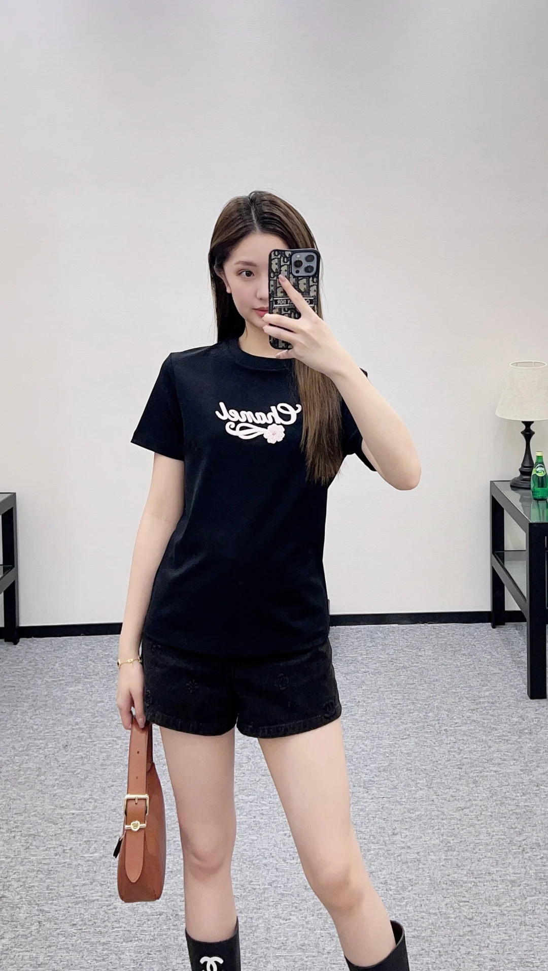 Chan 26ss beading t-shirts