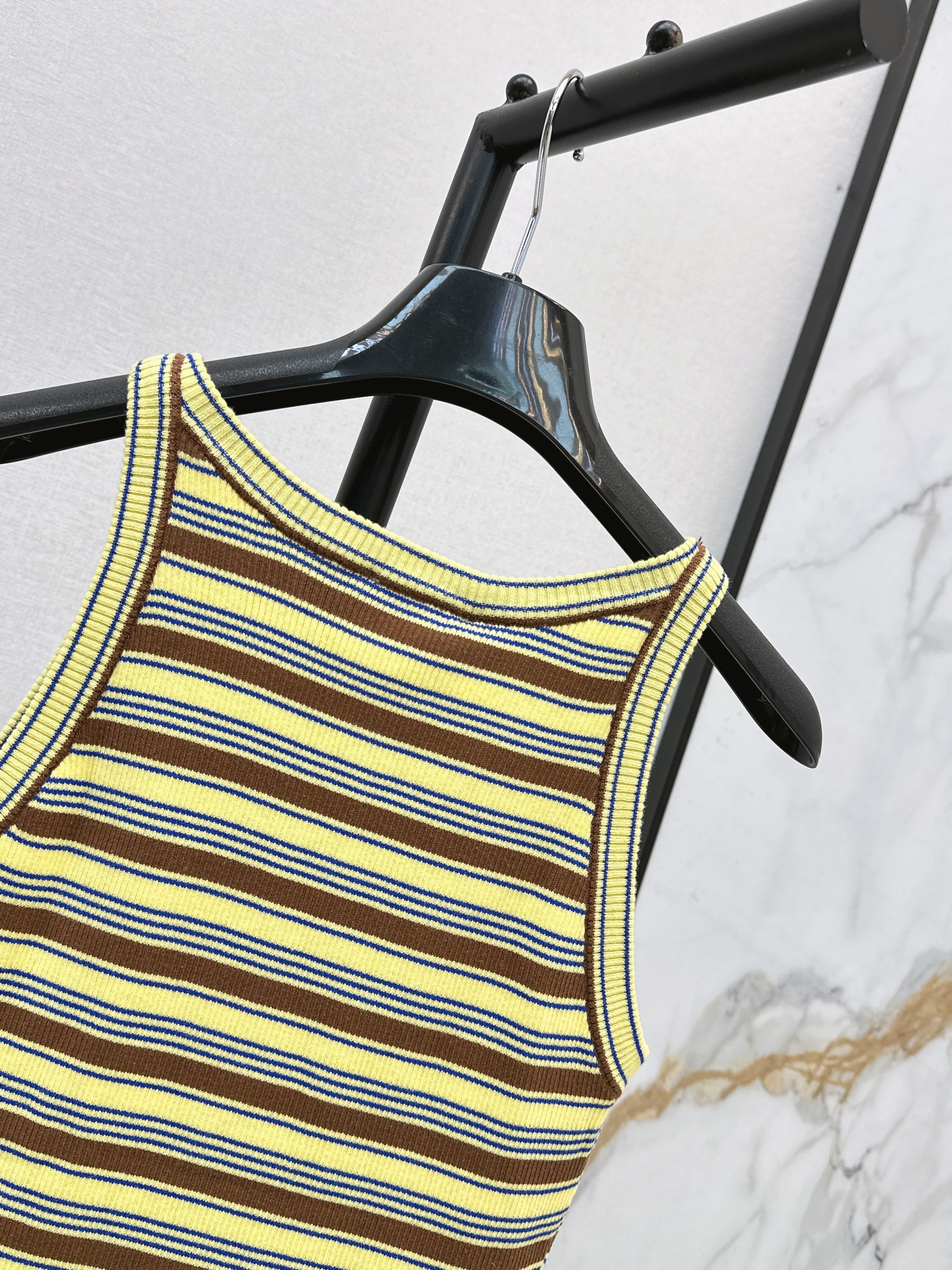 Fend 26ss stripe vest