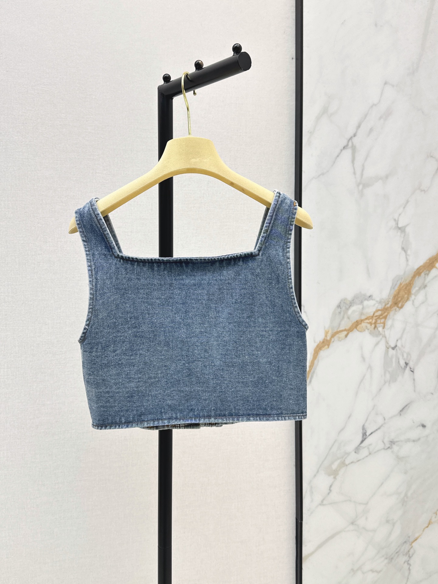 Miu 26ss denim camisole
