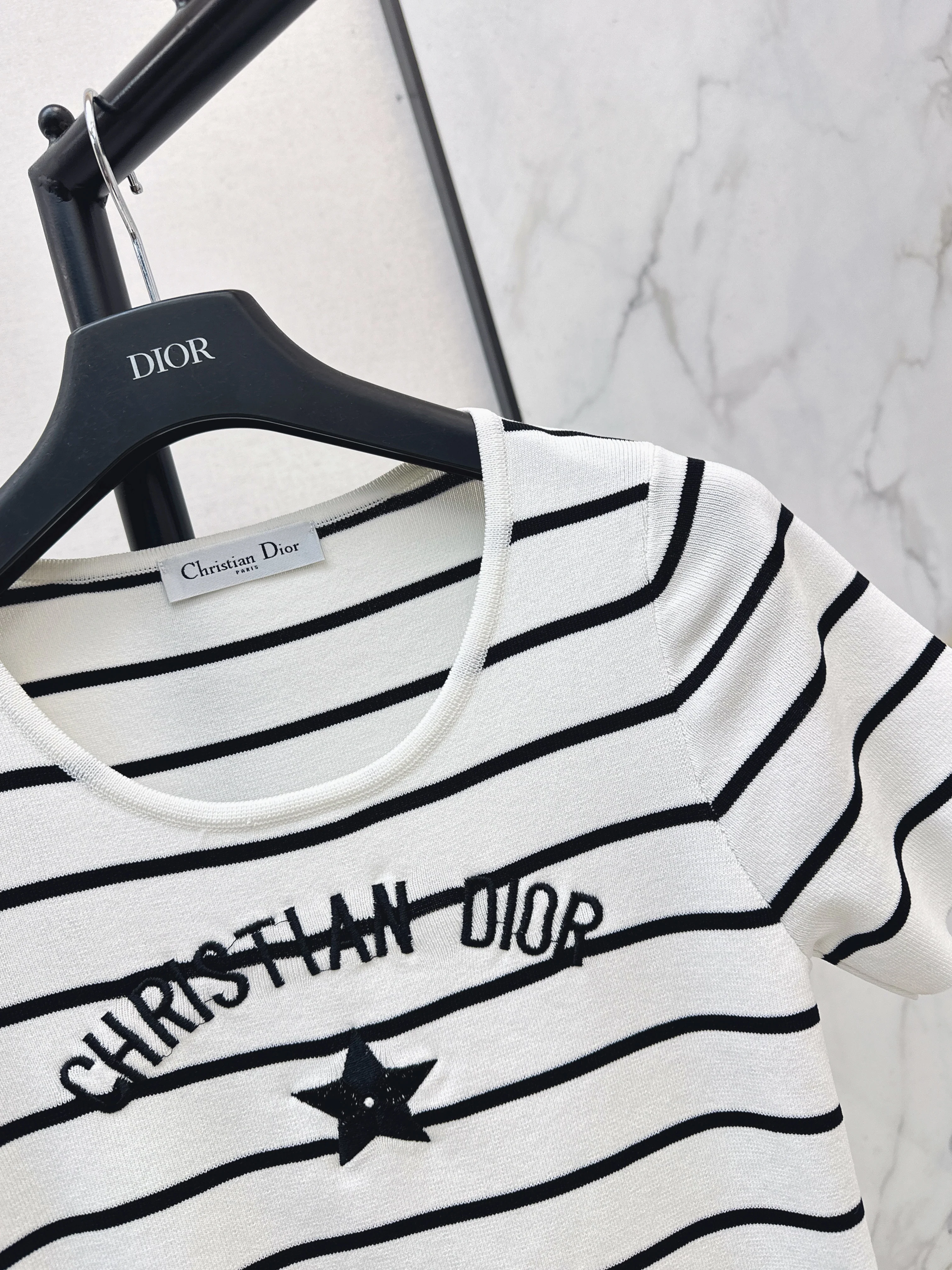 CD 26ss stripe knitwear