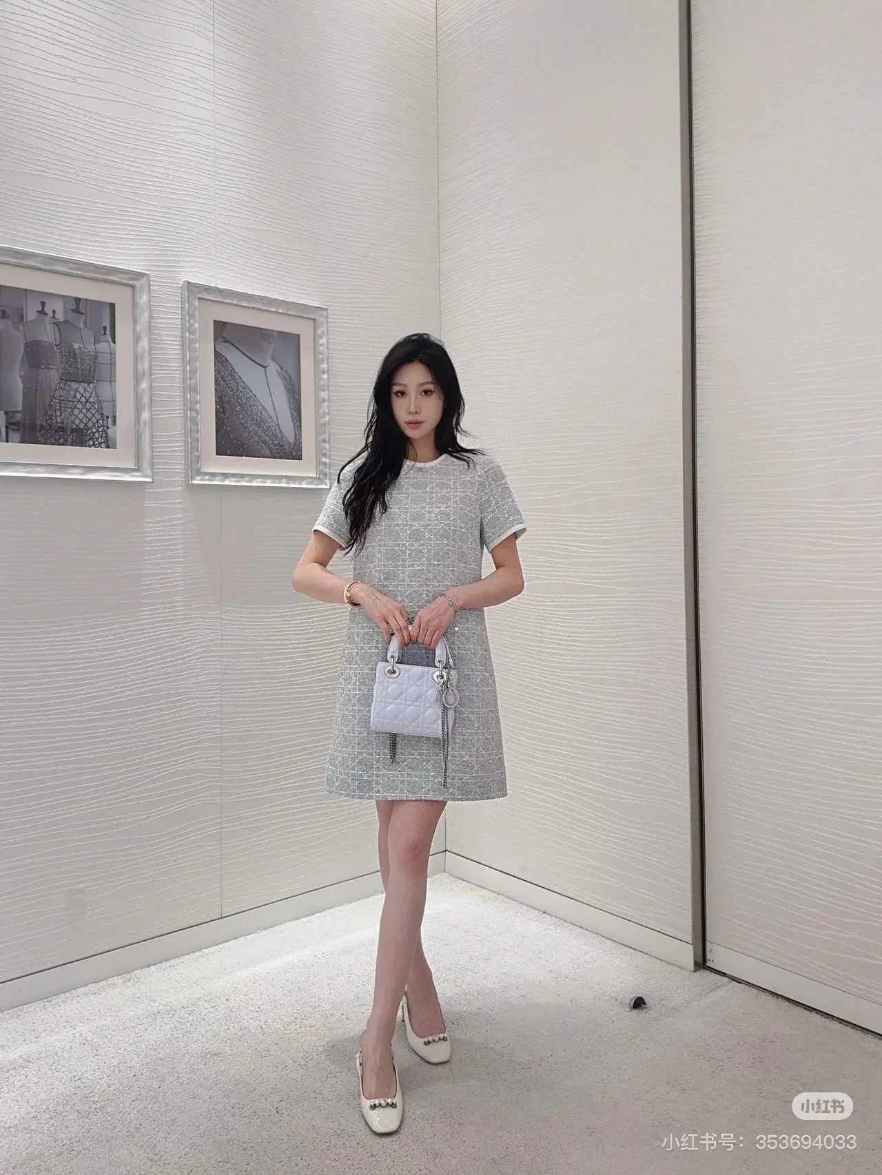 CD 25fw miss D dress