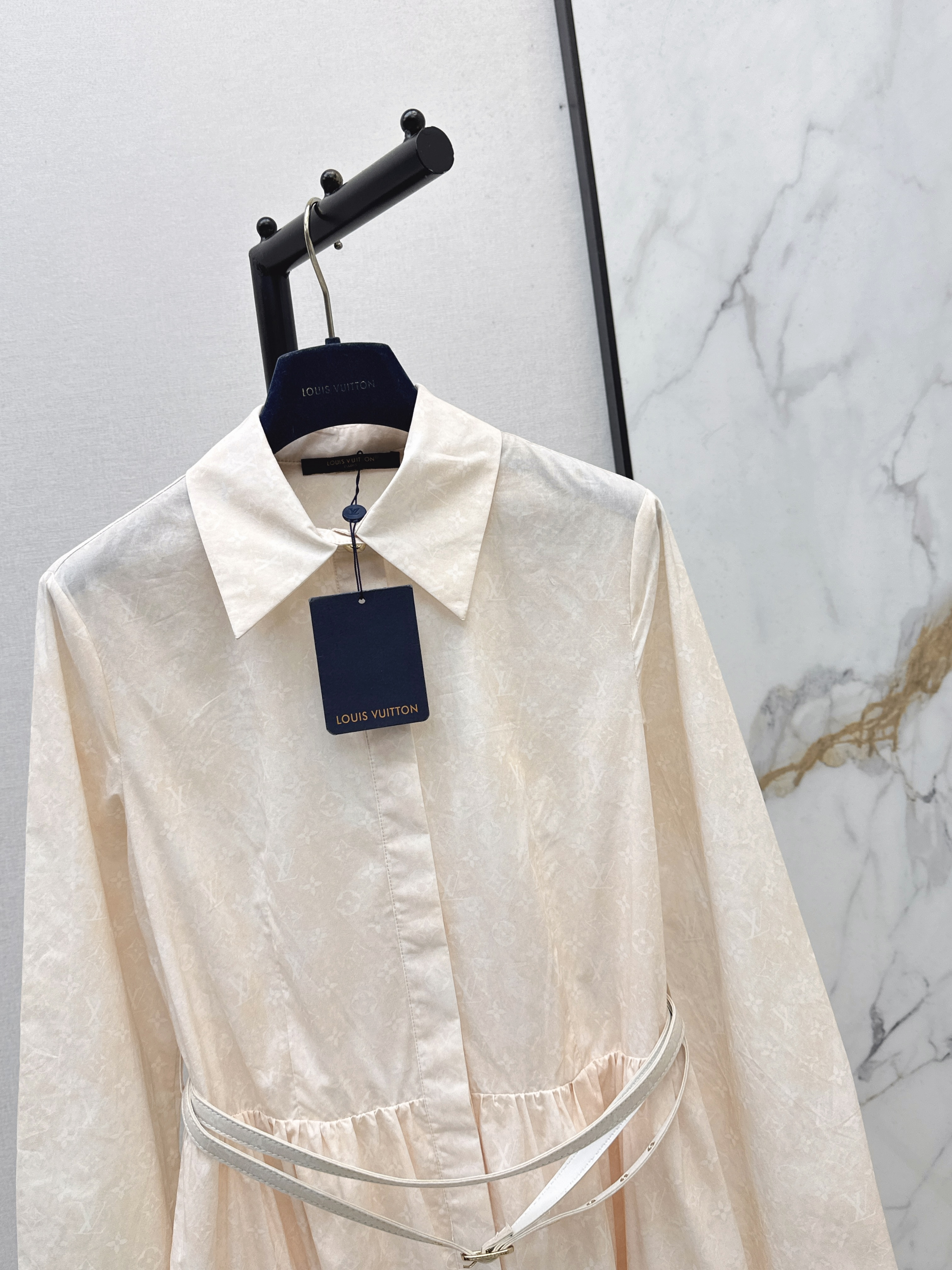 Loui 26ss contract layered dress