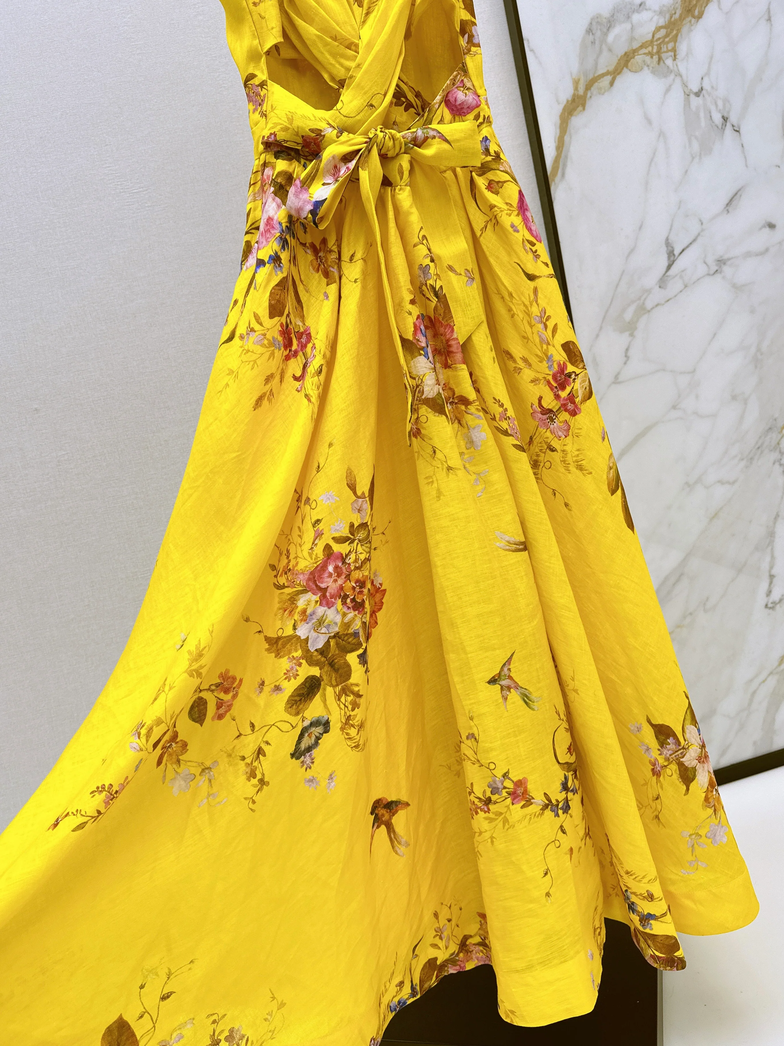 Zimm 26ss print dress