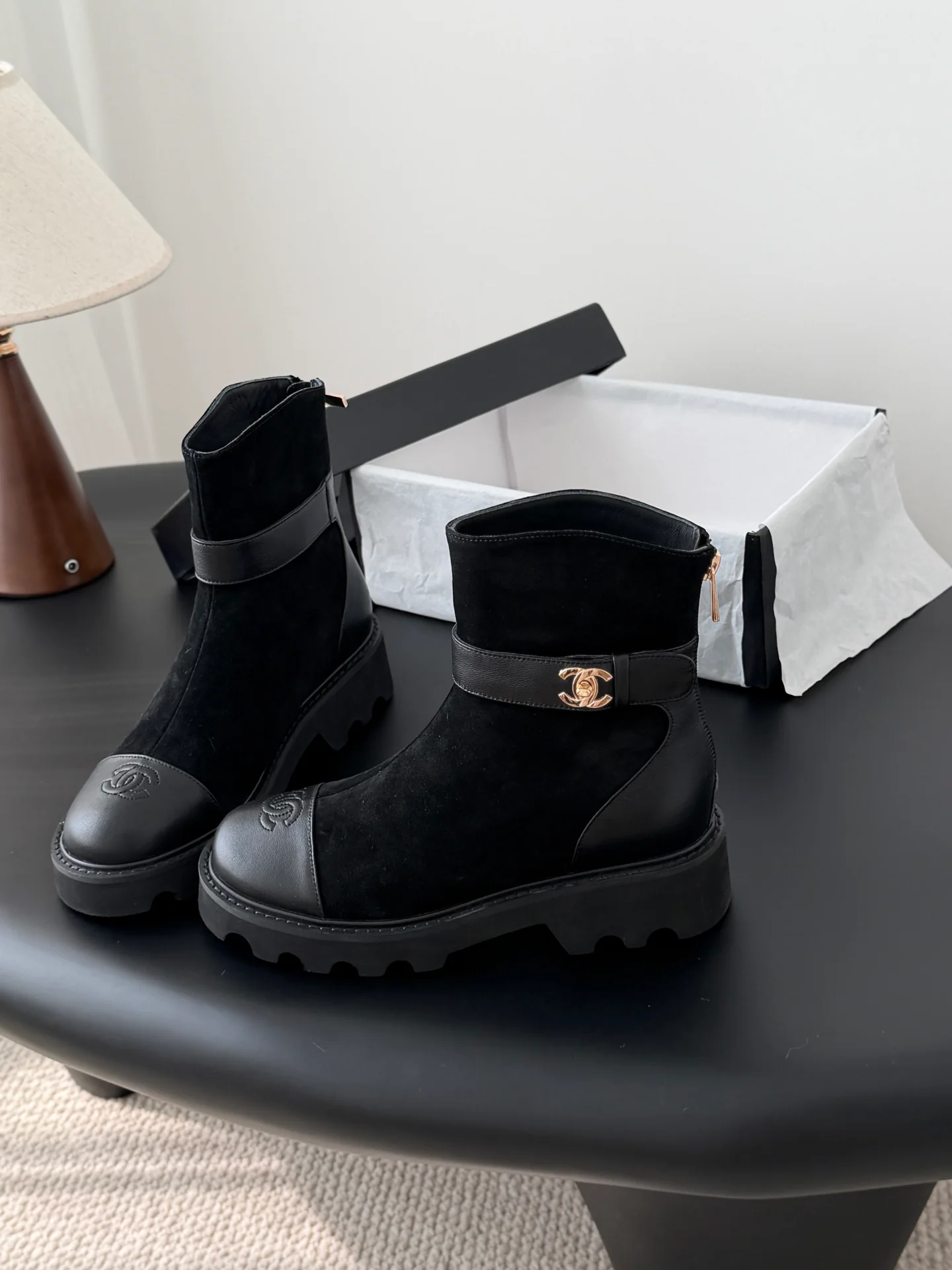 Chan 25fw ankle boot