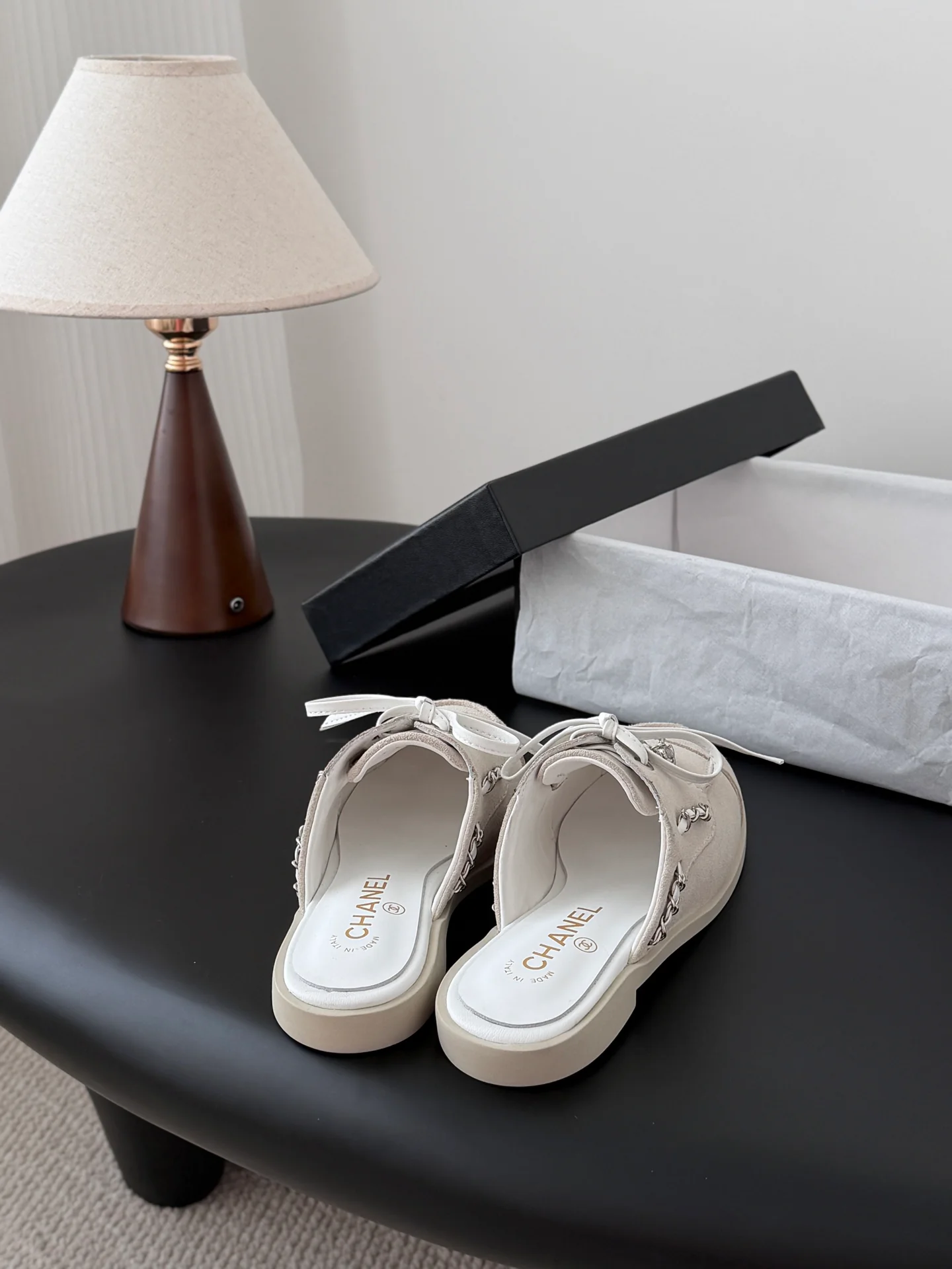Chan 26ss slip-on shoes