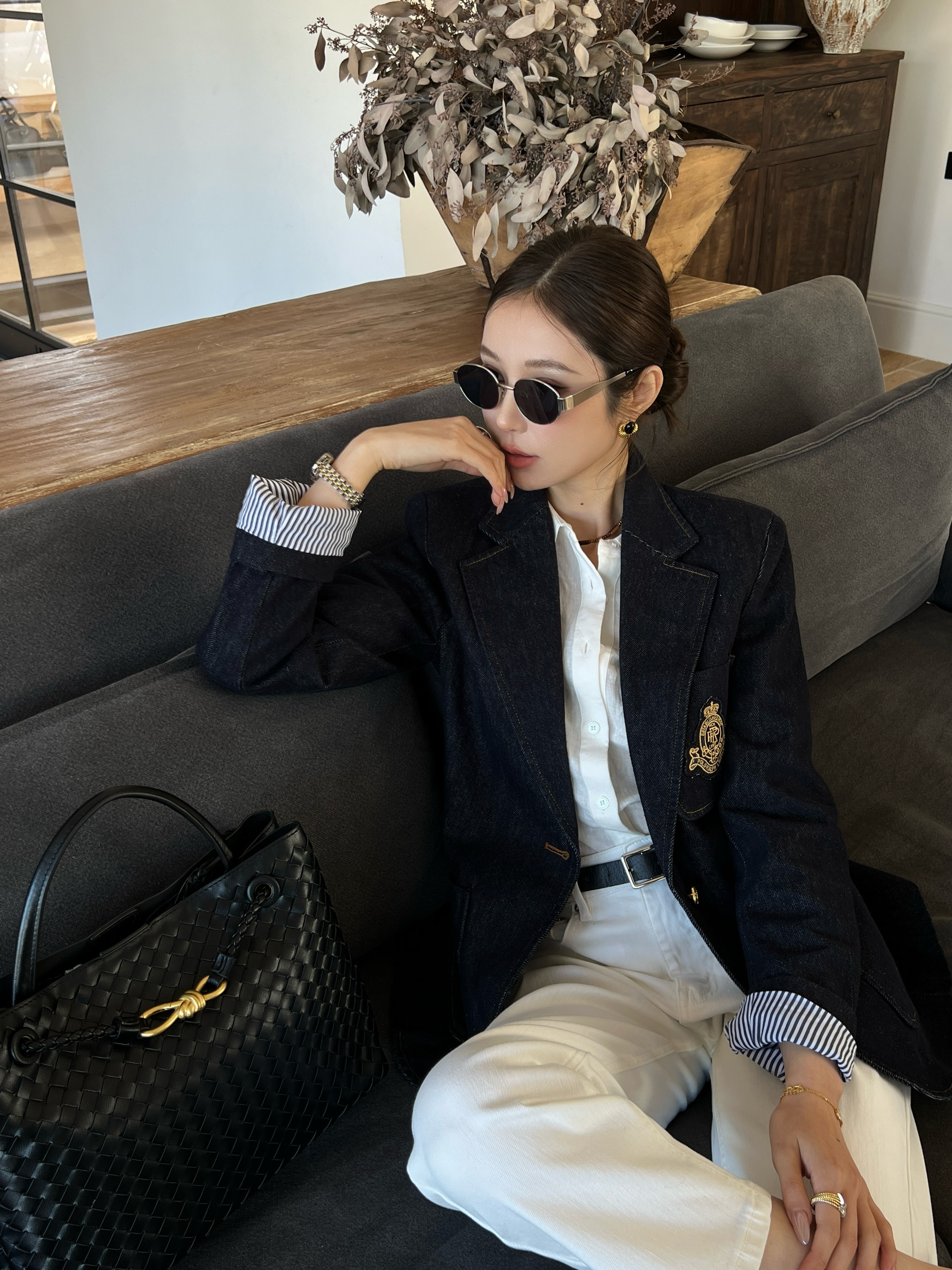 Ralp 26ss embroidery blazer