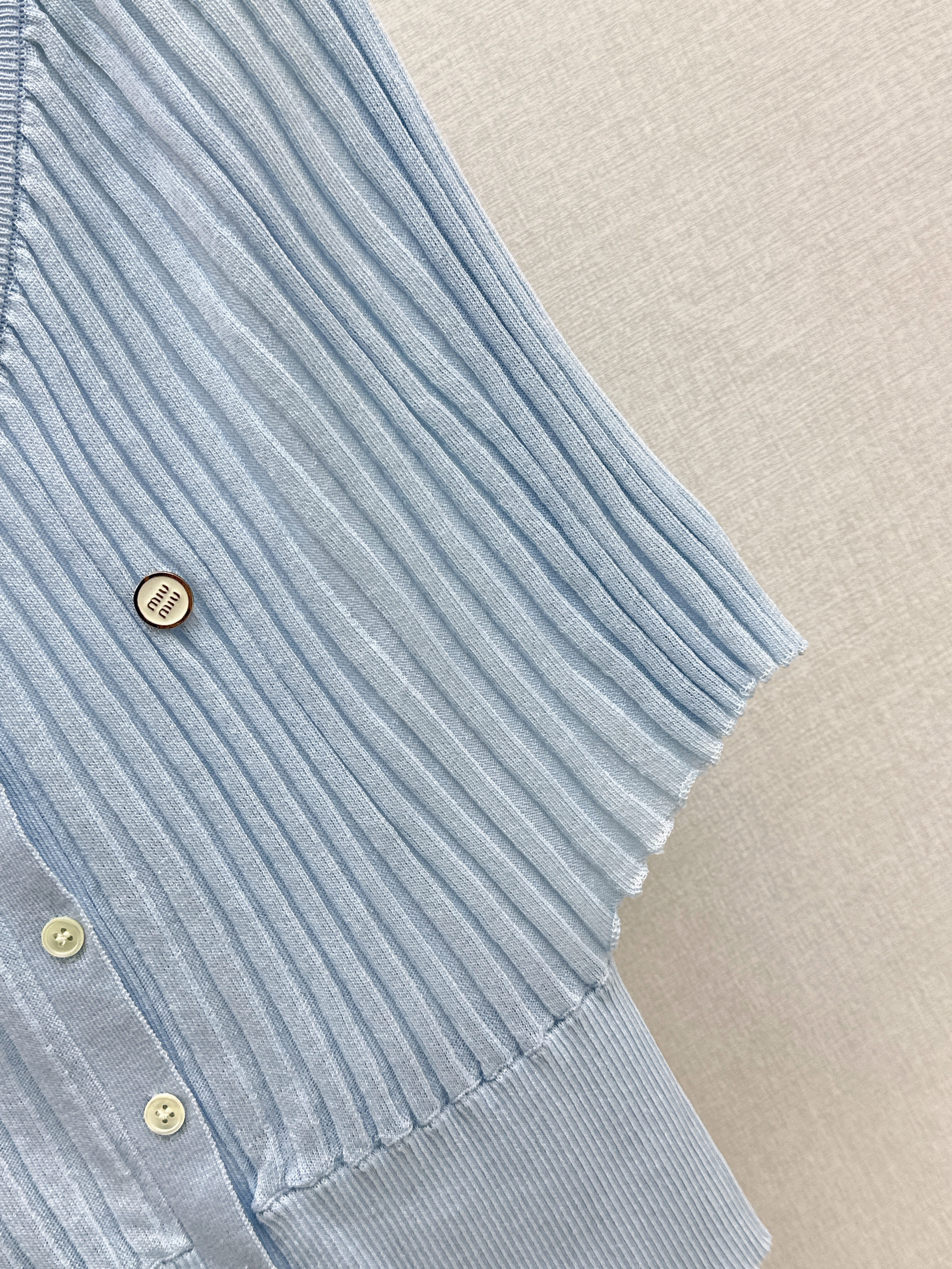 Miu 26SS Knit Cardigan Top