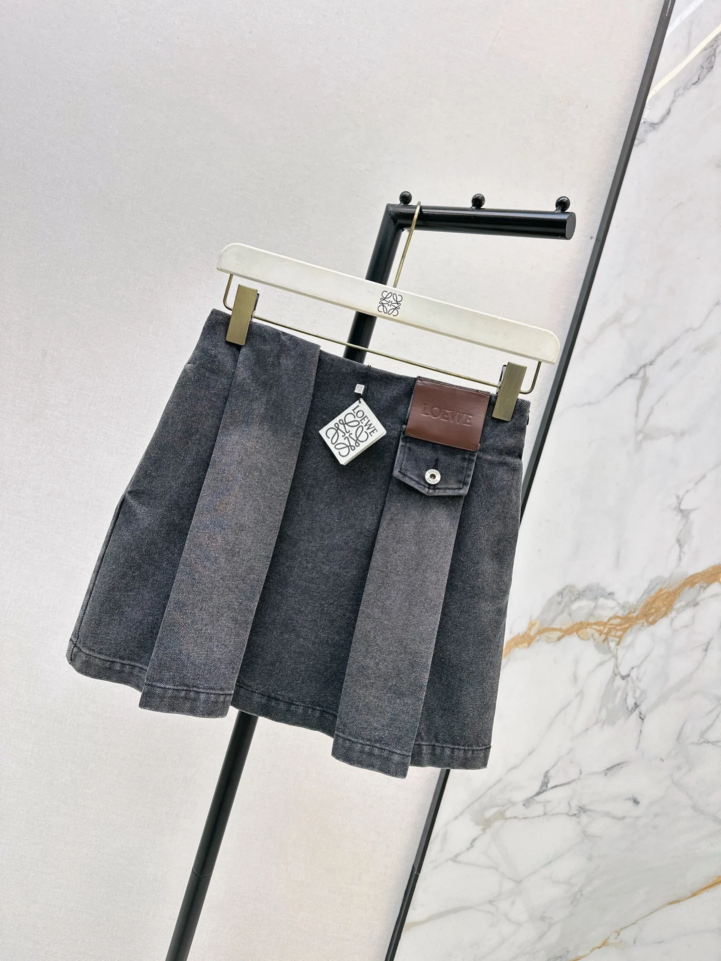 Loe 26ss denim skirts